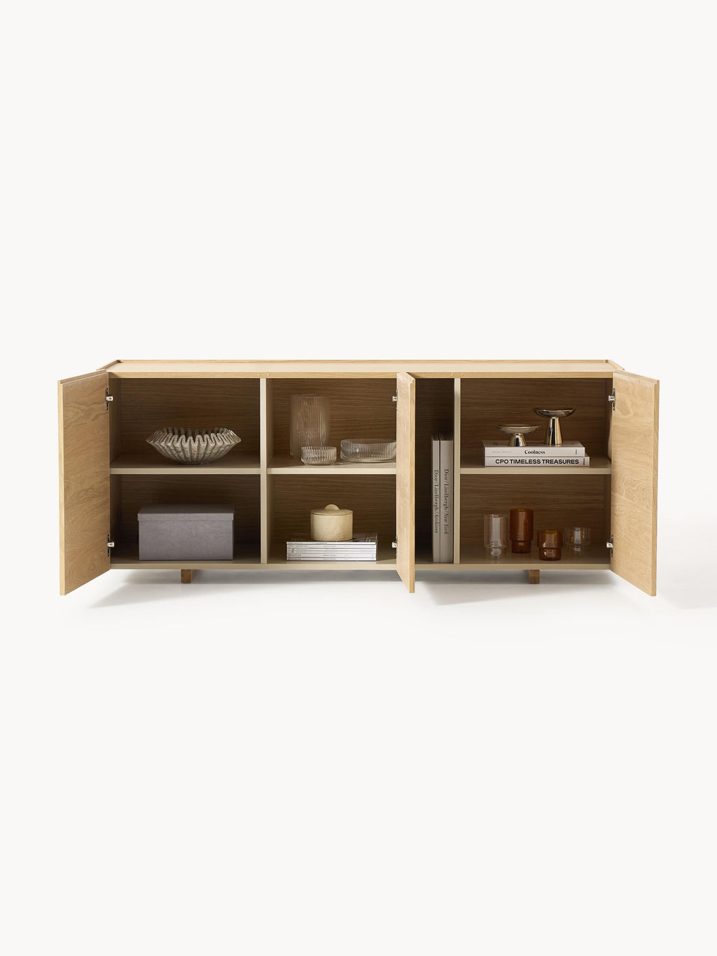 Larsen Wooden Sideboard, W 160 cm