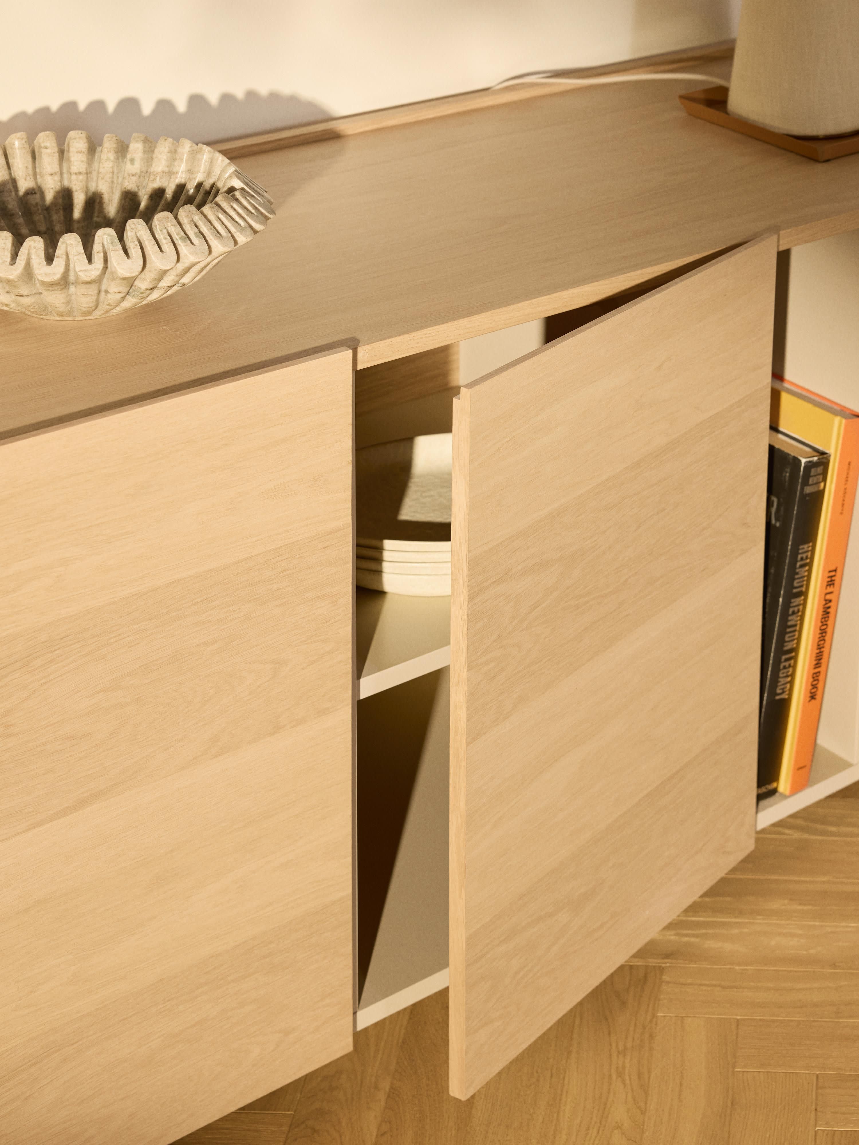 Larsen Wooden Sideboard, W 160 cm