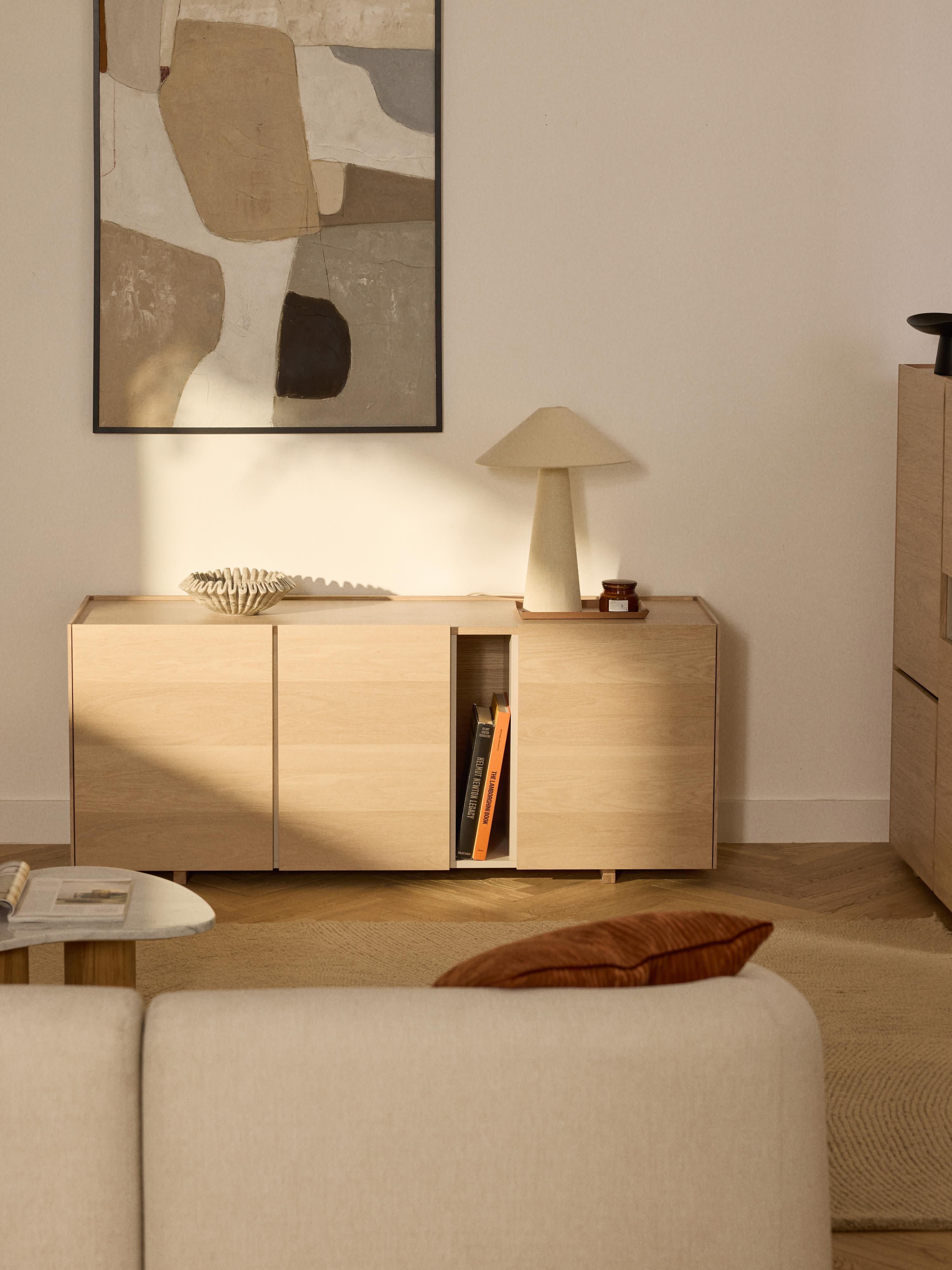 Larsen Wooden Sideboard, W 160 cm