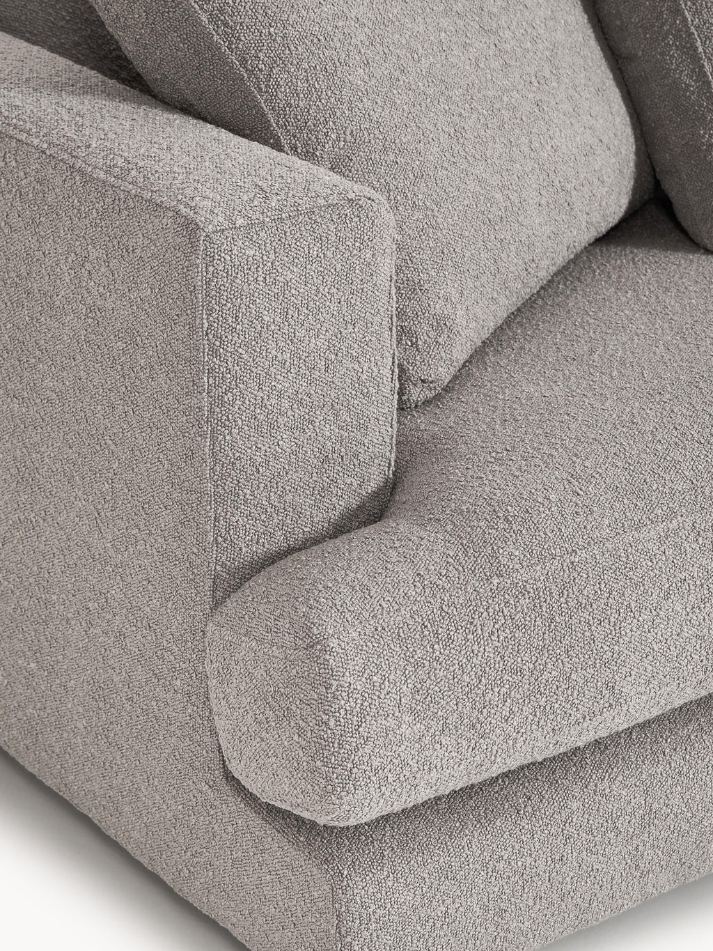 Tribeca Bouclé Corner Sofa (4-seater)