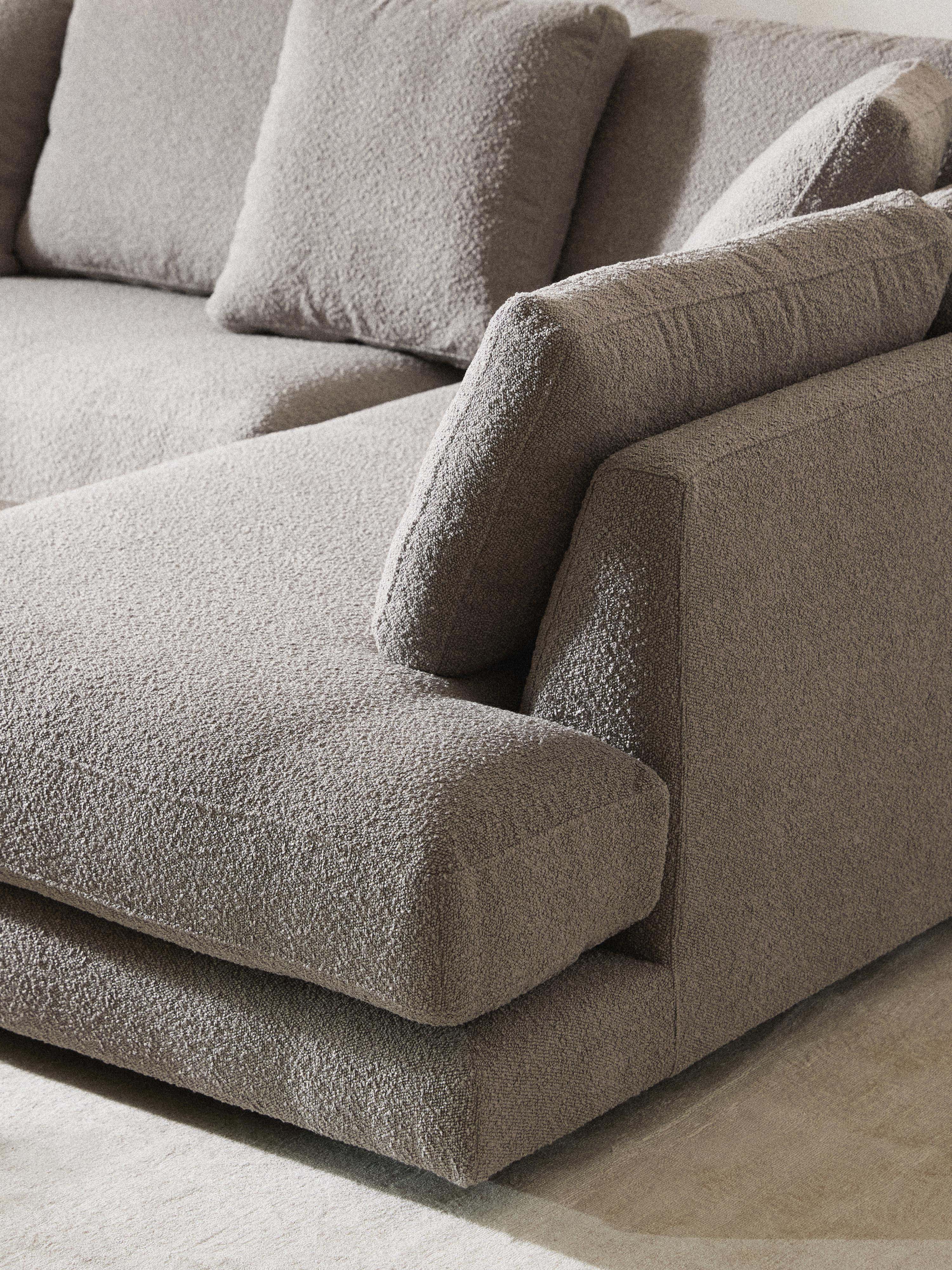 Tribeca Bouclé Corner Sofa (4-seater)