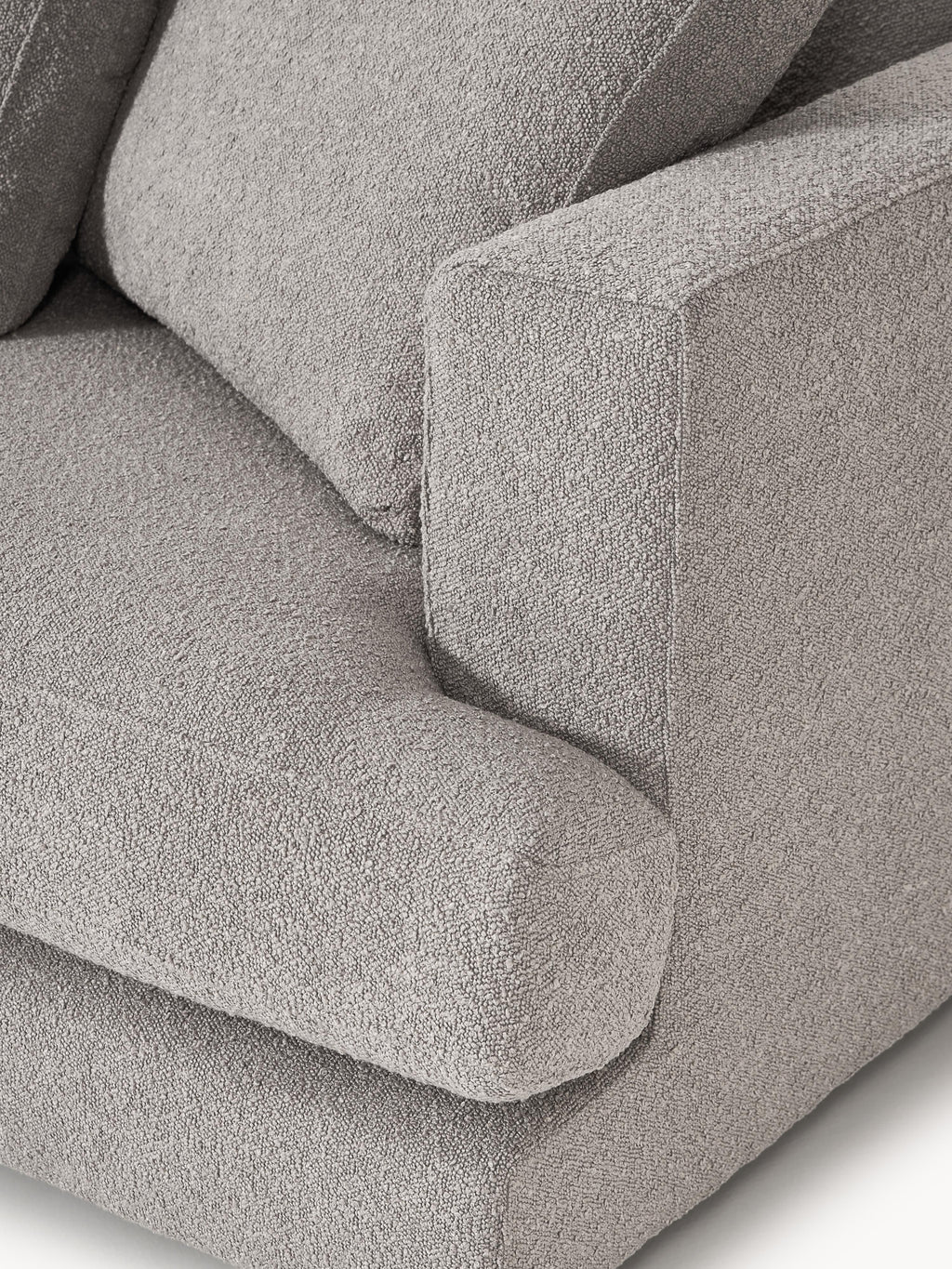 Tribeca Bouclé Corner Sofa (4-seater)