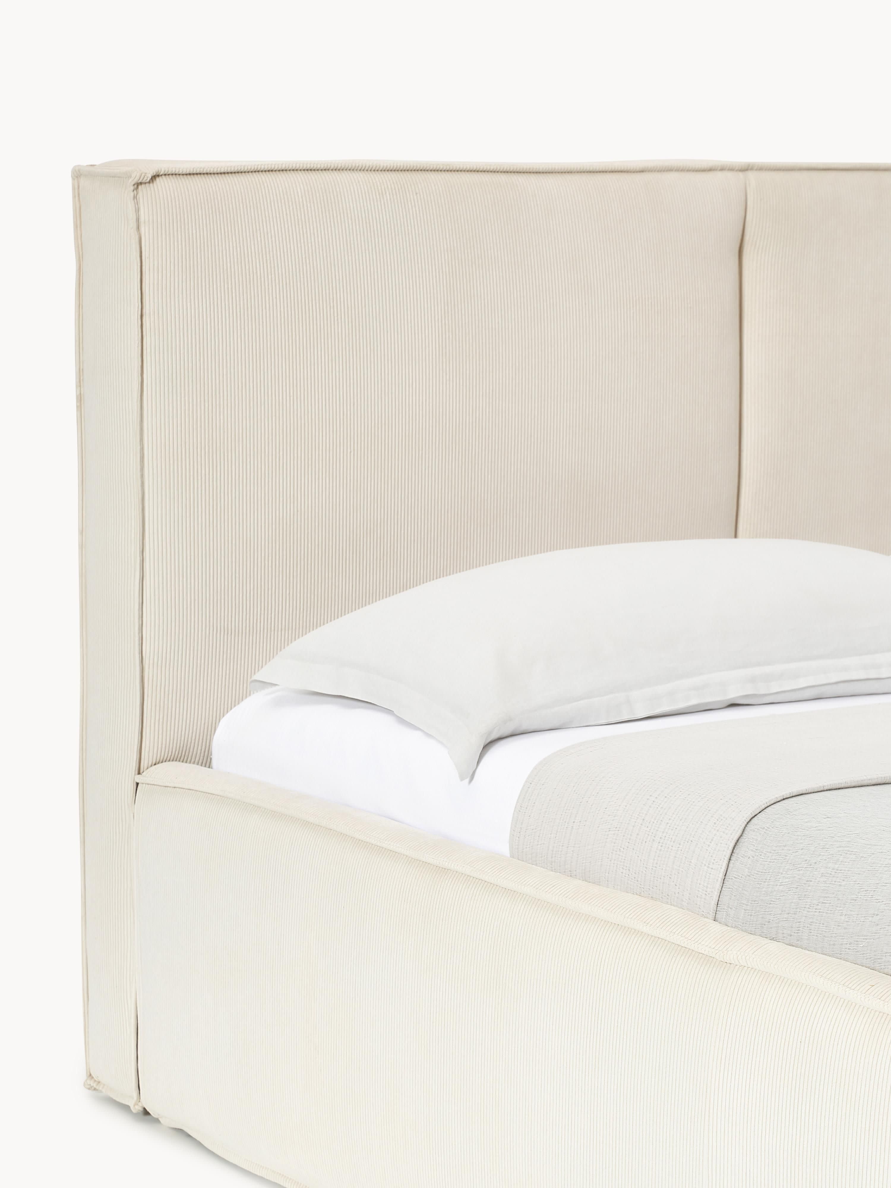Dream Upholstered Corduroy Bed