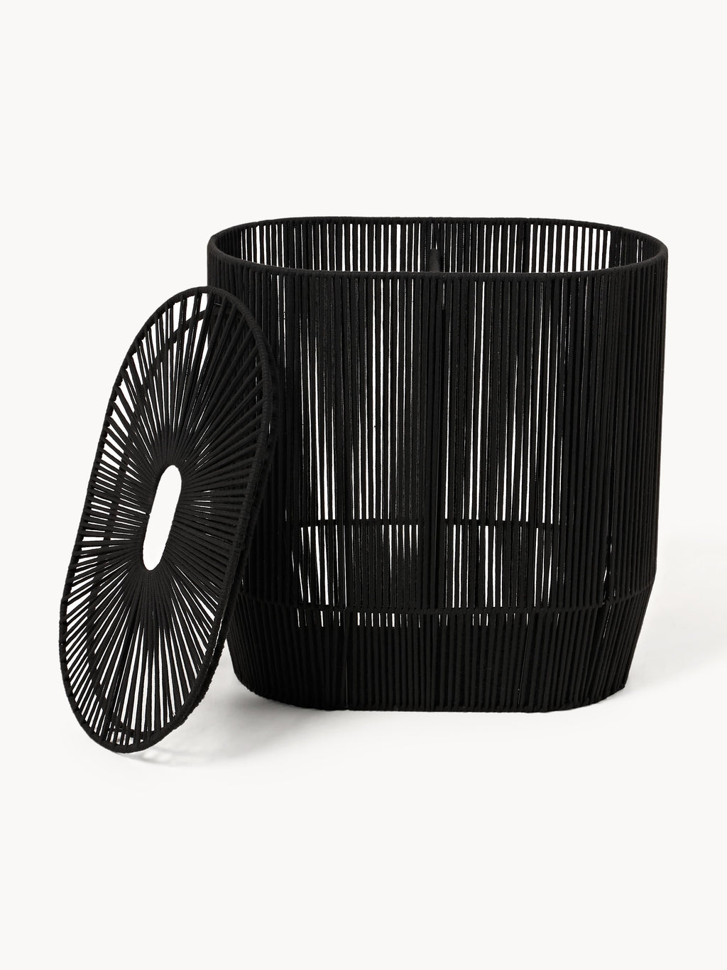 Gabe Handwoven Double Laundry Basket in Rope