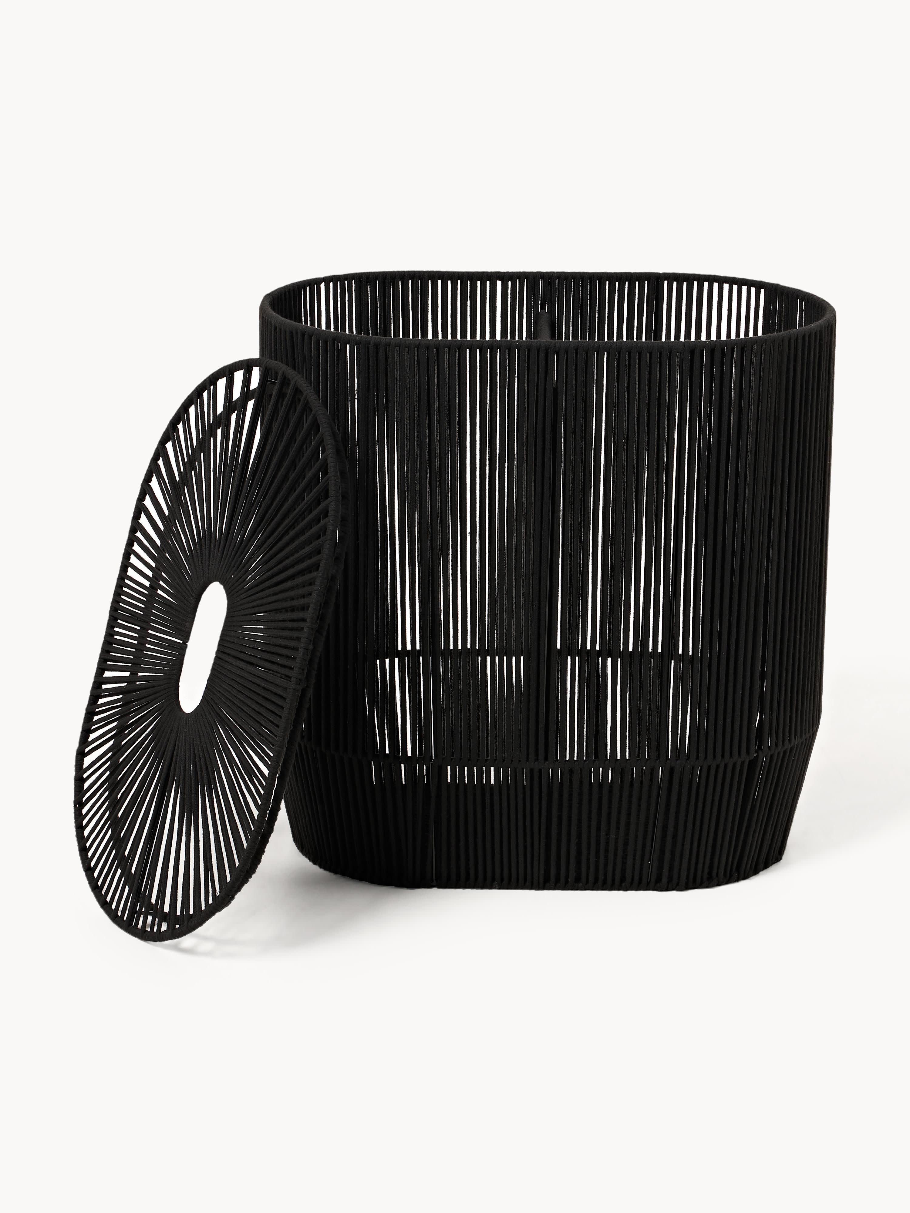 Gabe Handwoven Double Laundry Basket in Rope