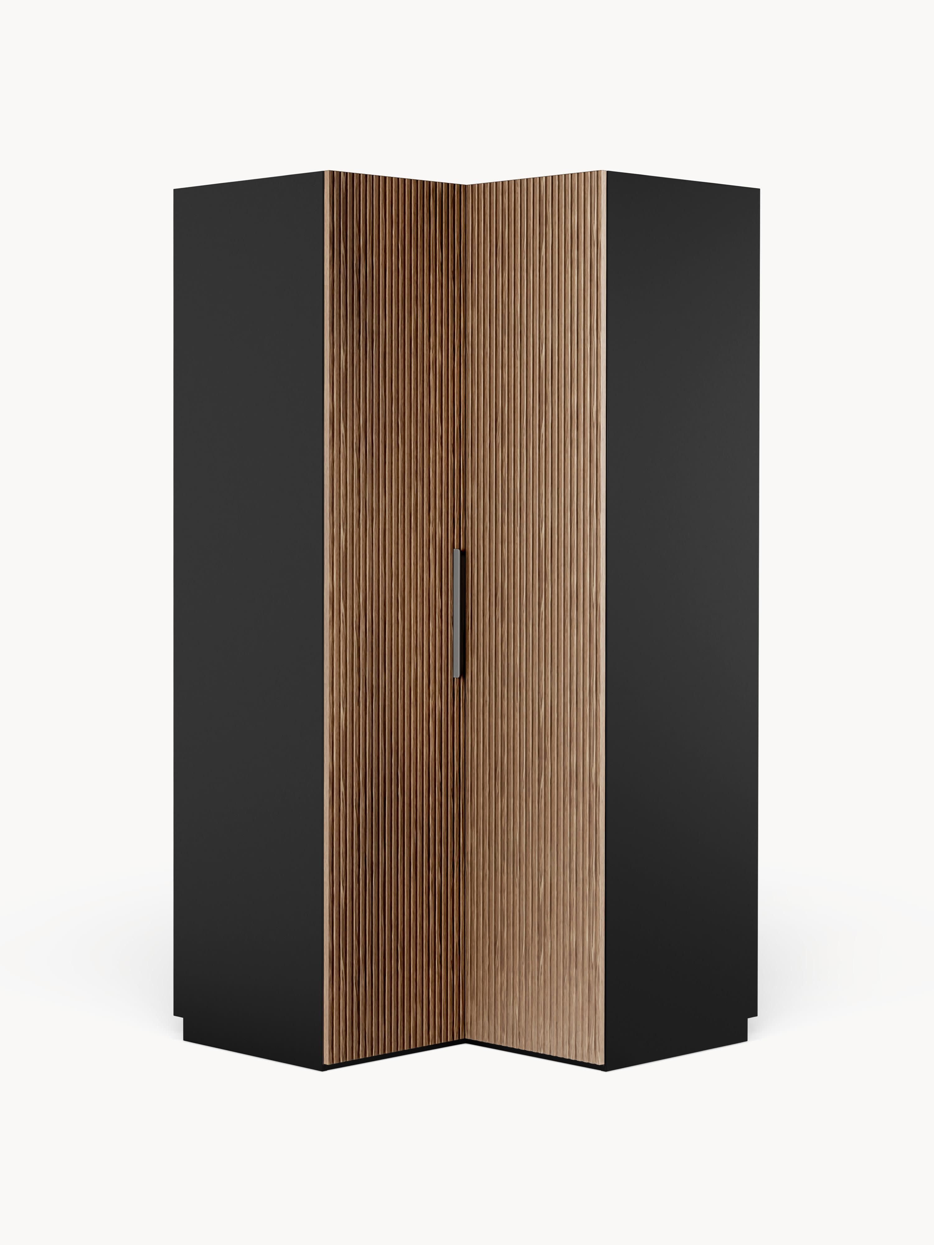 Simone Modular Corner Wardrobe, 115 cm Wide