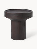 Gallery image 1 - Round Mango Wood Side Table Benno