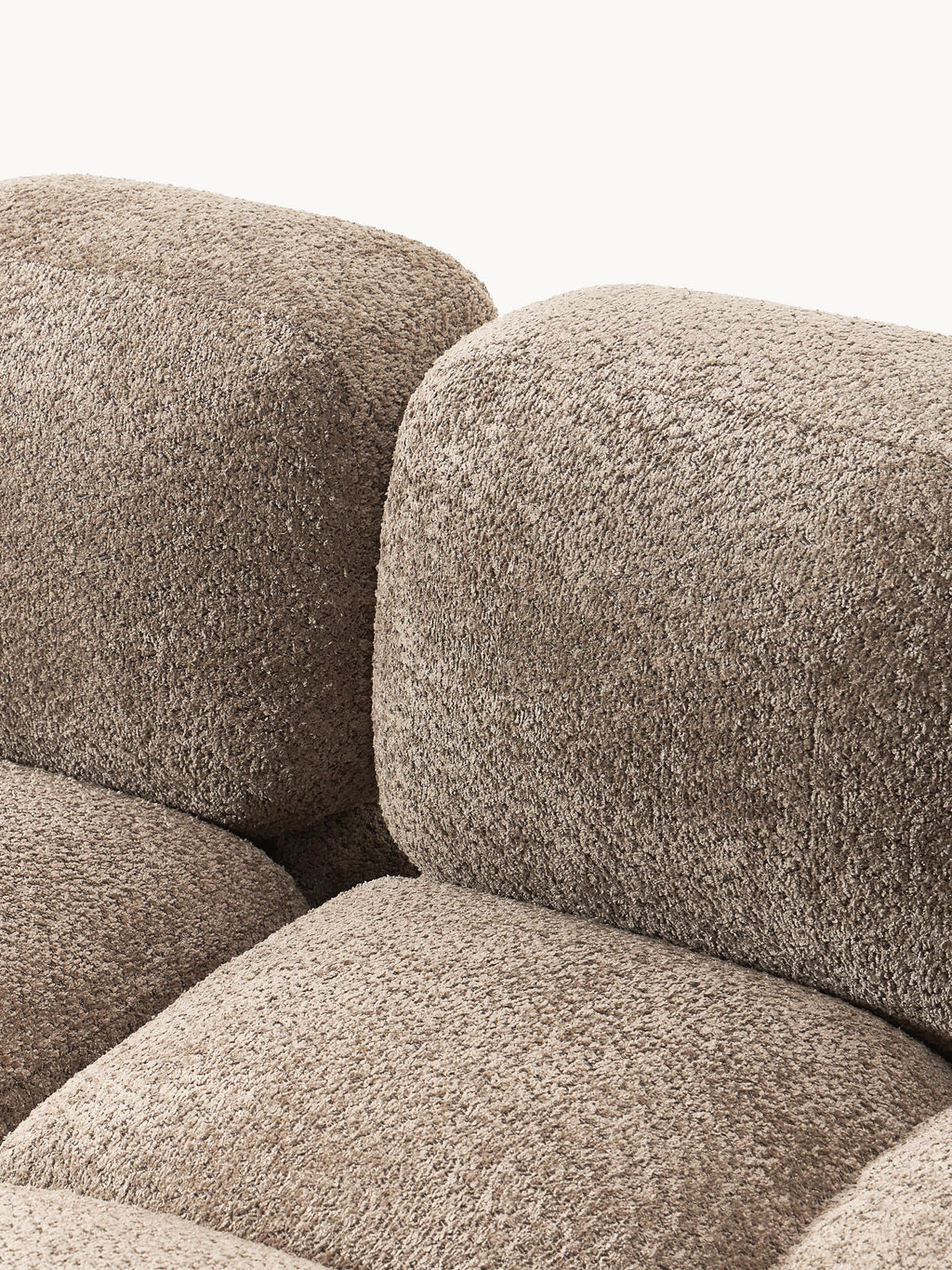 Tayla Modular Teddy-Bouclé Sofa (4-seater)