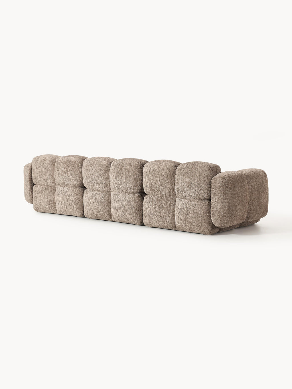 Tayla Modular Teddy-Bouclé Sofa (4-seater)