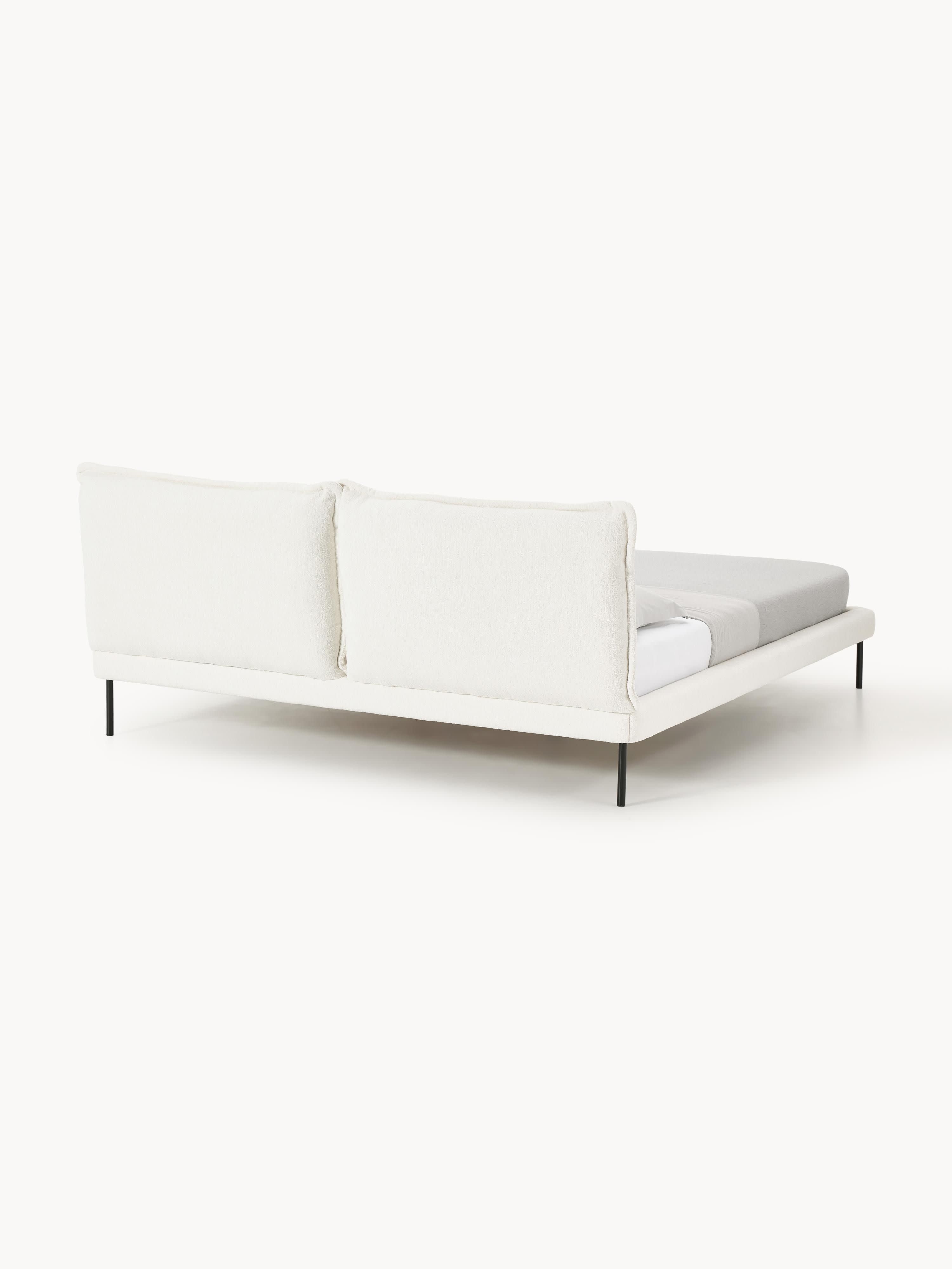 Amelia Upholstered Teddy Bouclé Bed