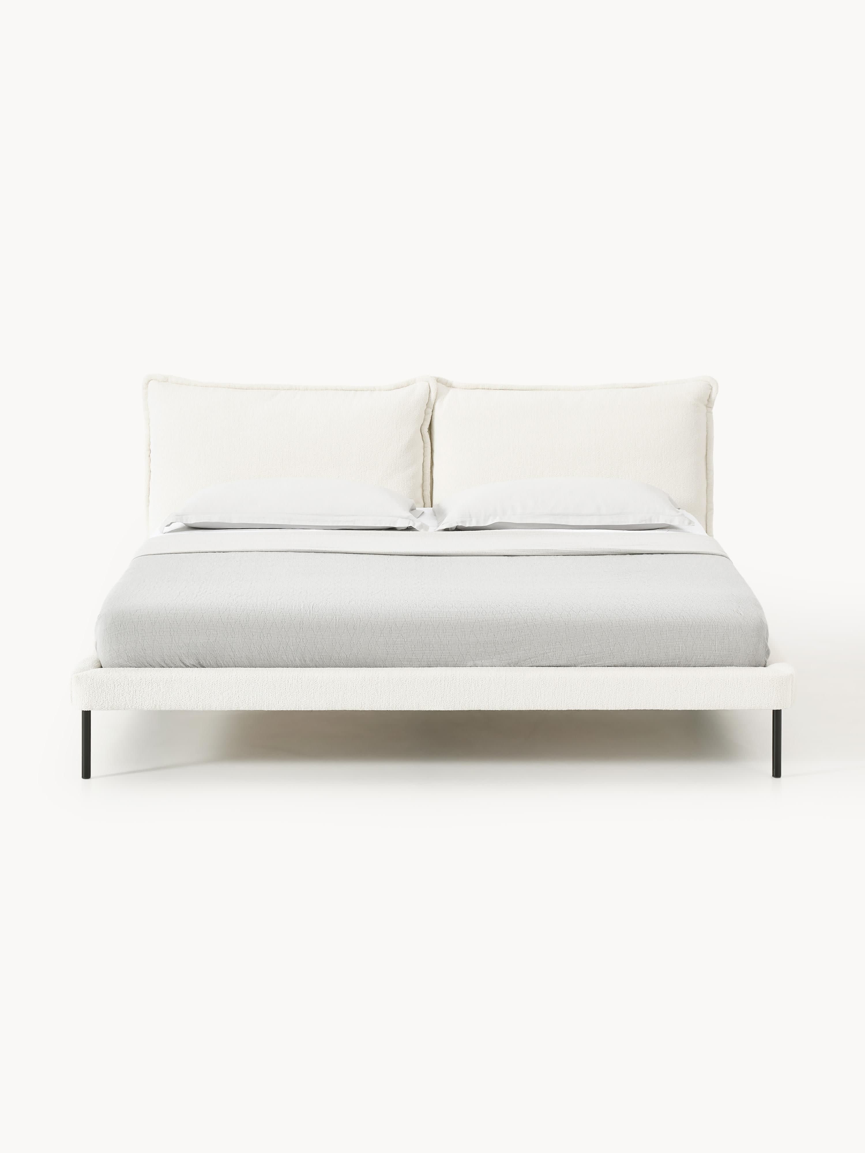 Amelia Upholstered Teddy Bouclé Bed