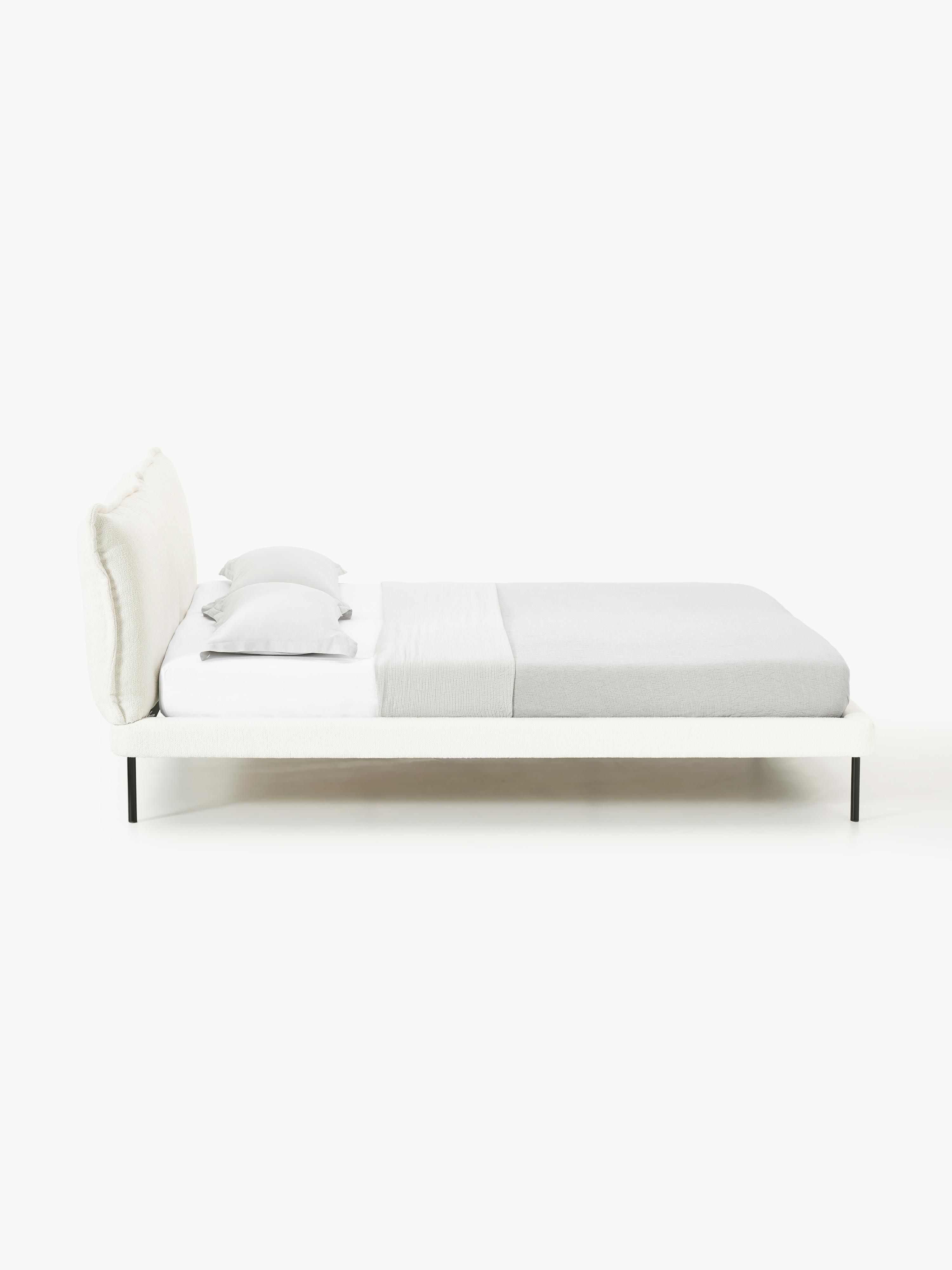 Amelia Upholstered Teddy Bouclé Bed