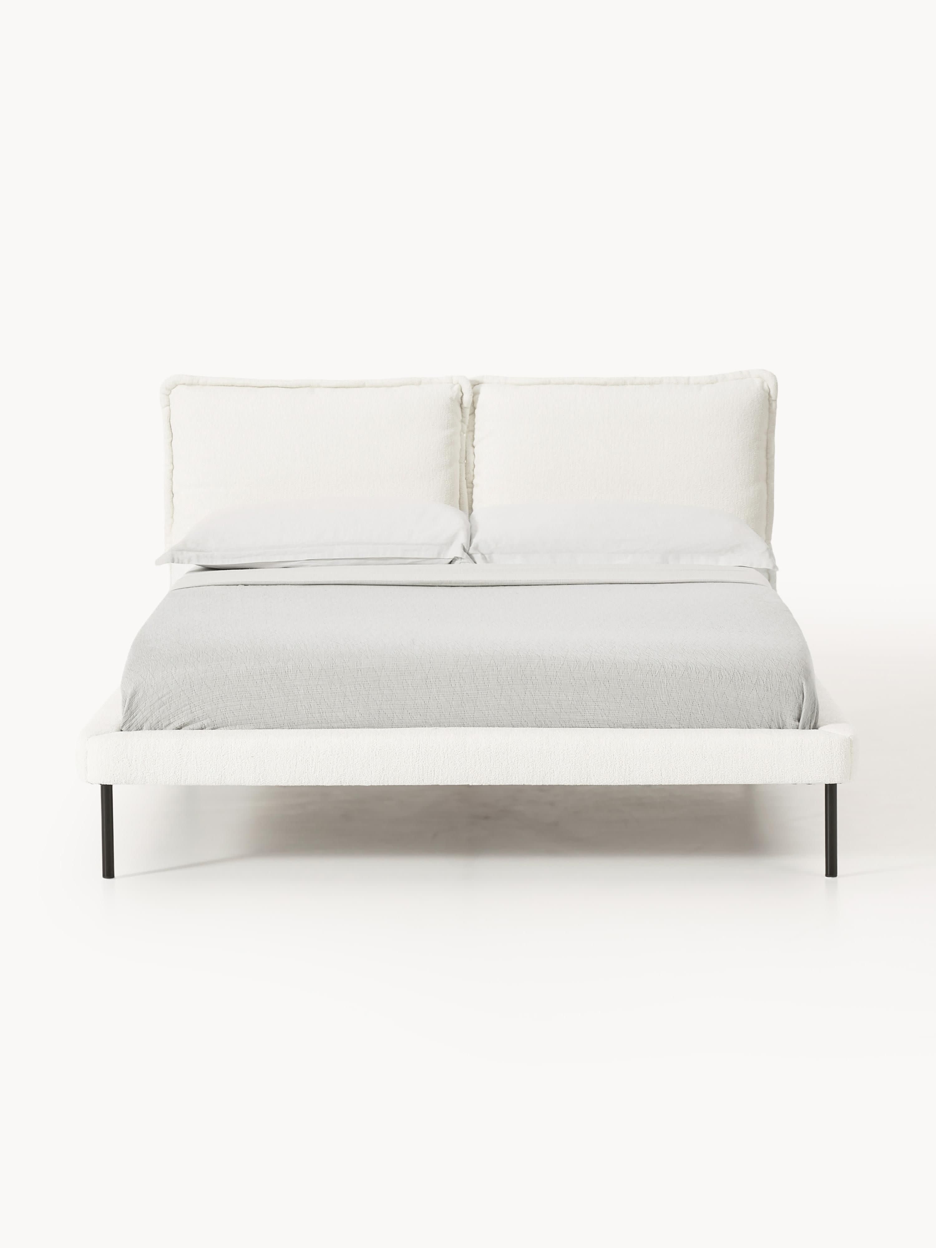 Amelia Upholstered Teddy Bouclé Bed