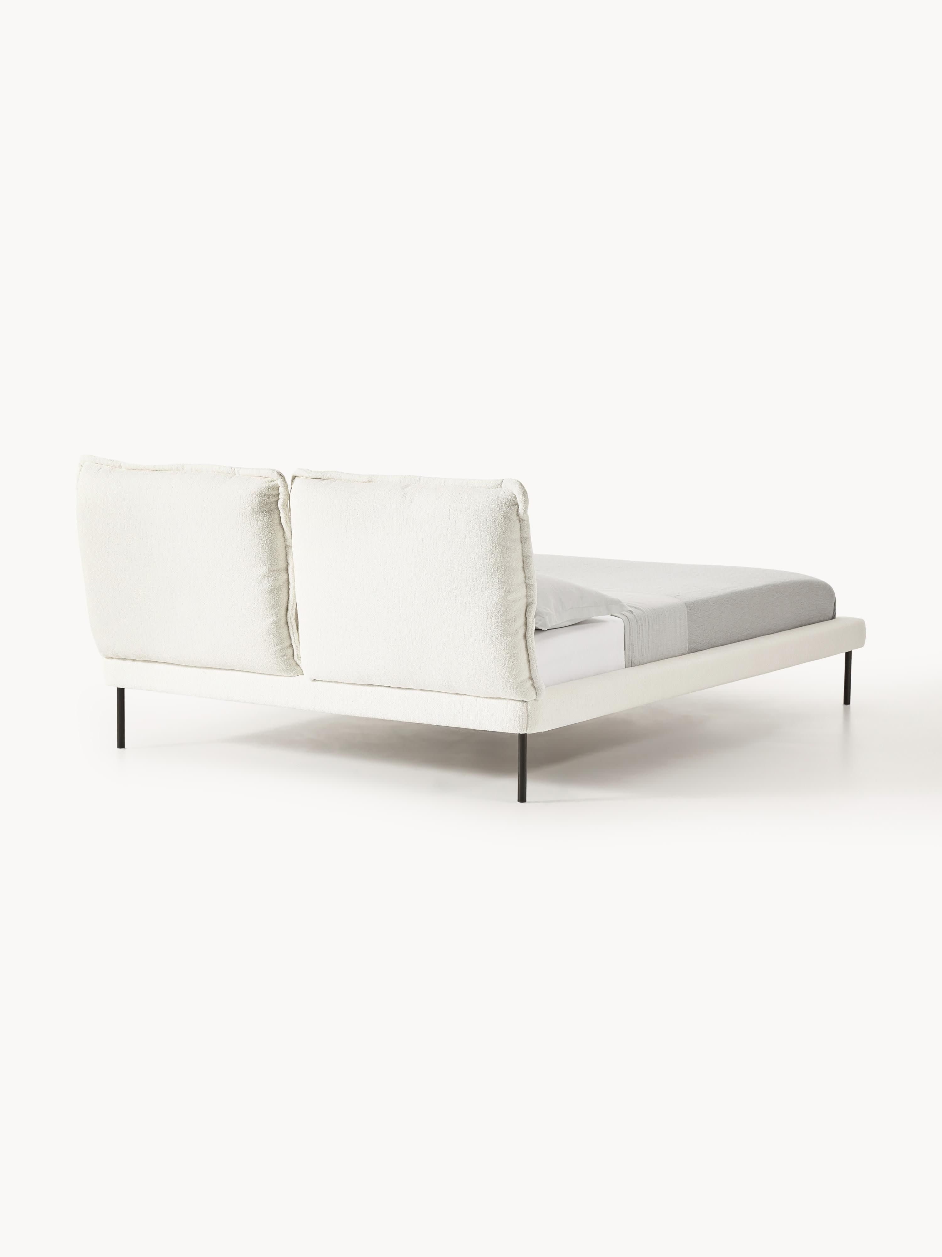 Amelia Upholstered Teddy Bouclé Bed