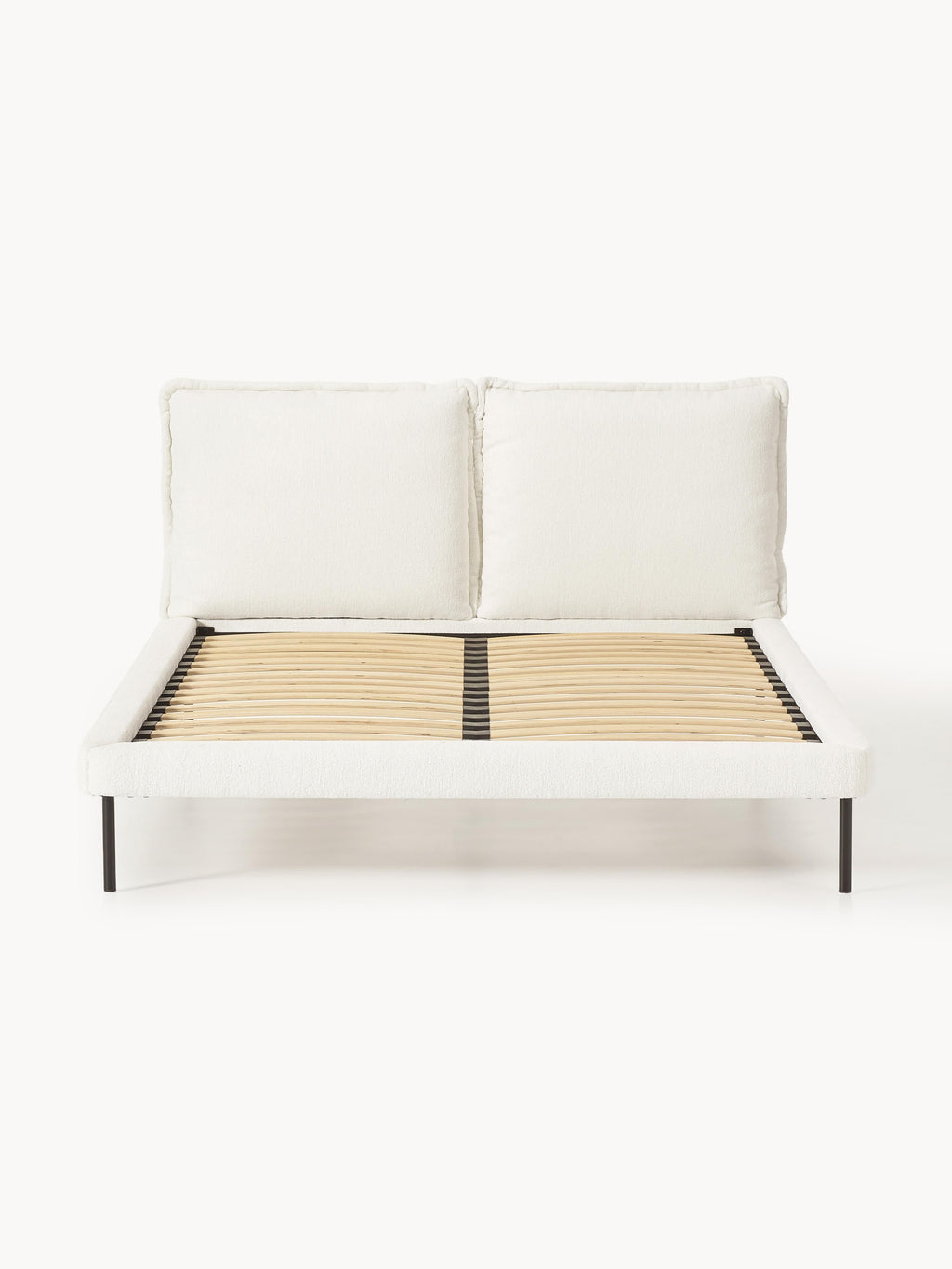 Amelia Upholstered Teddy Bouclé Bed