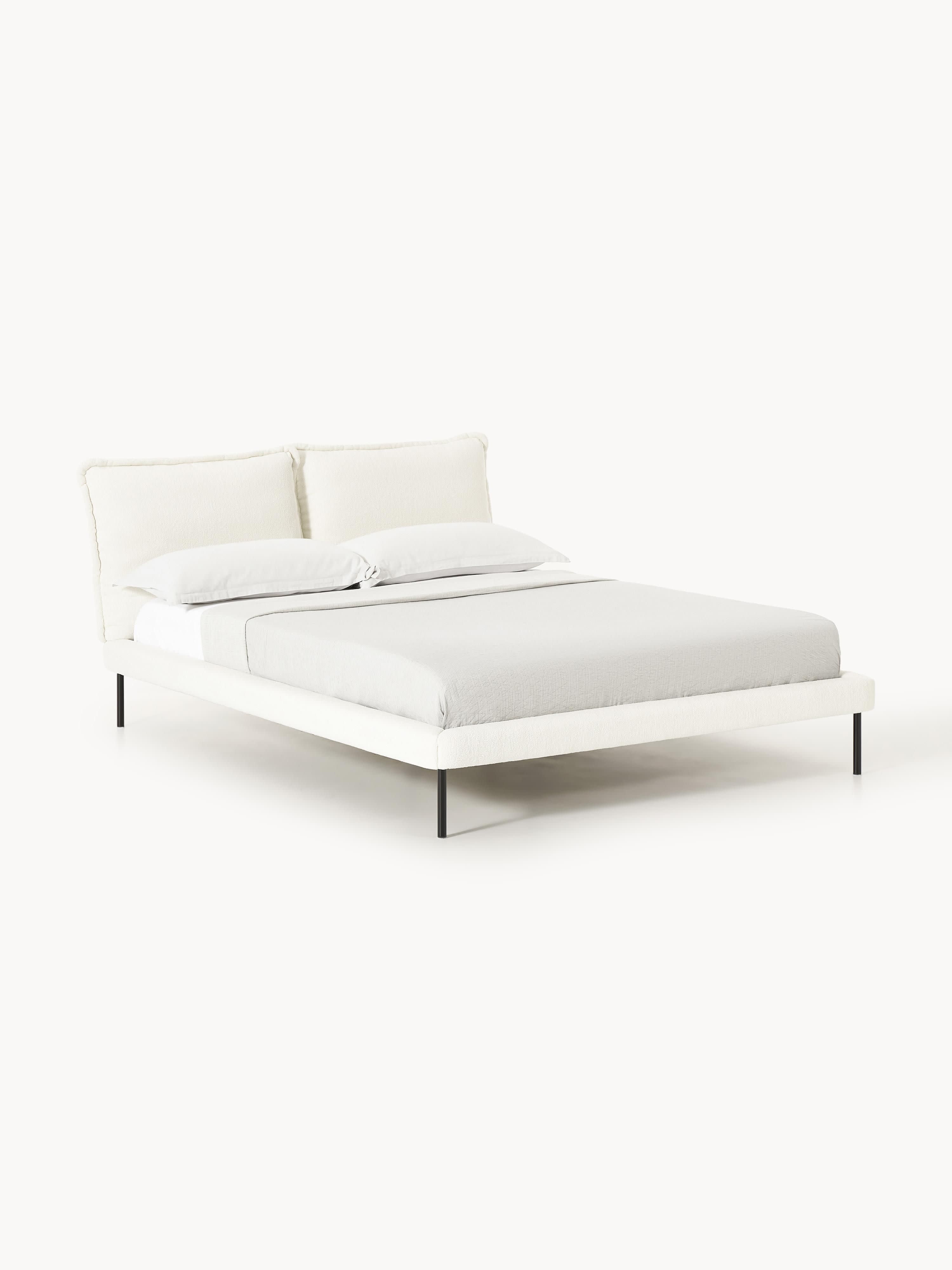 Amelia Upholstered Teddy Bouclé Bed
