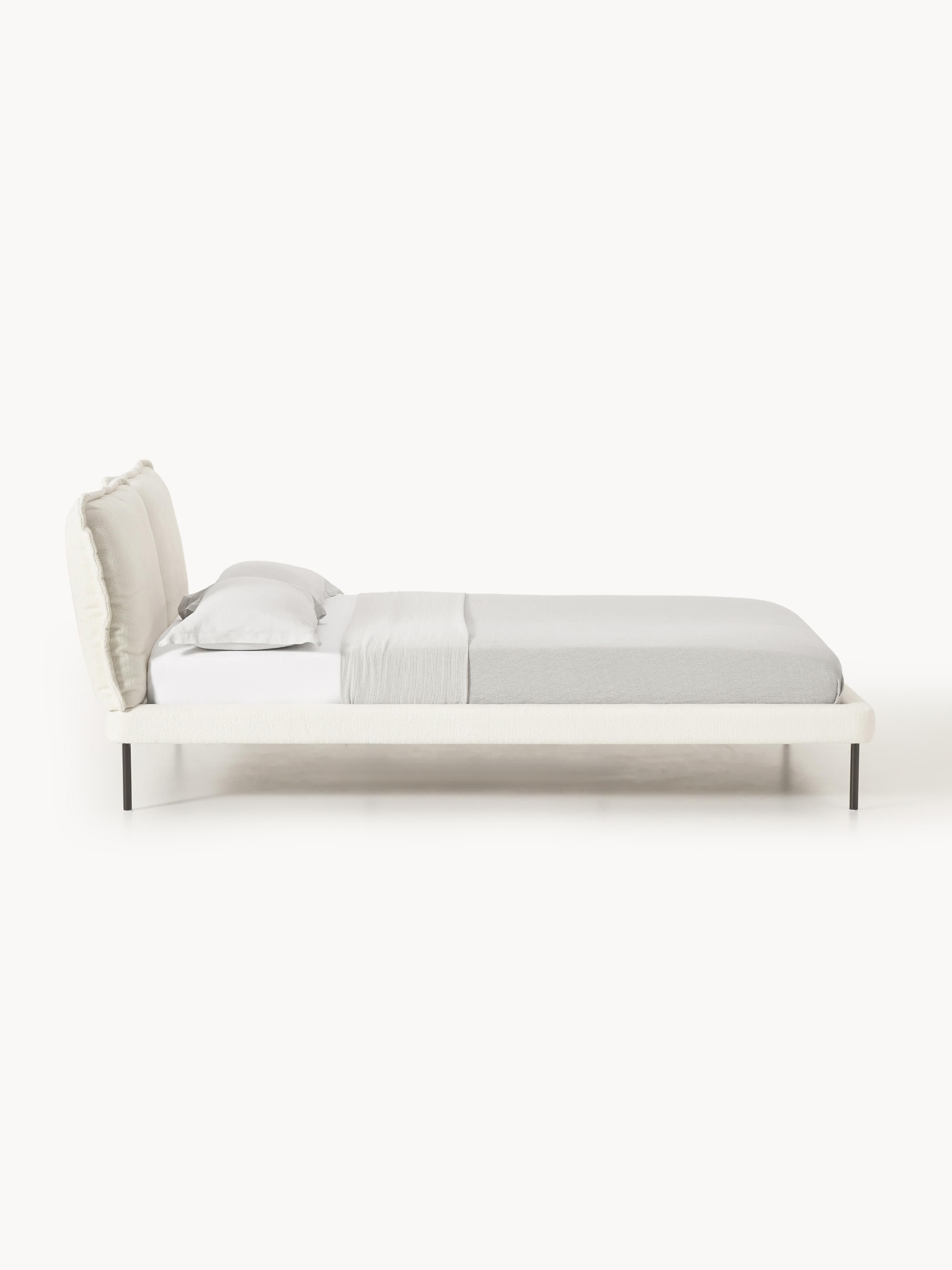 Amelia Upholstered Teddy Bouclé Bed