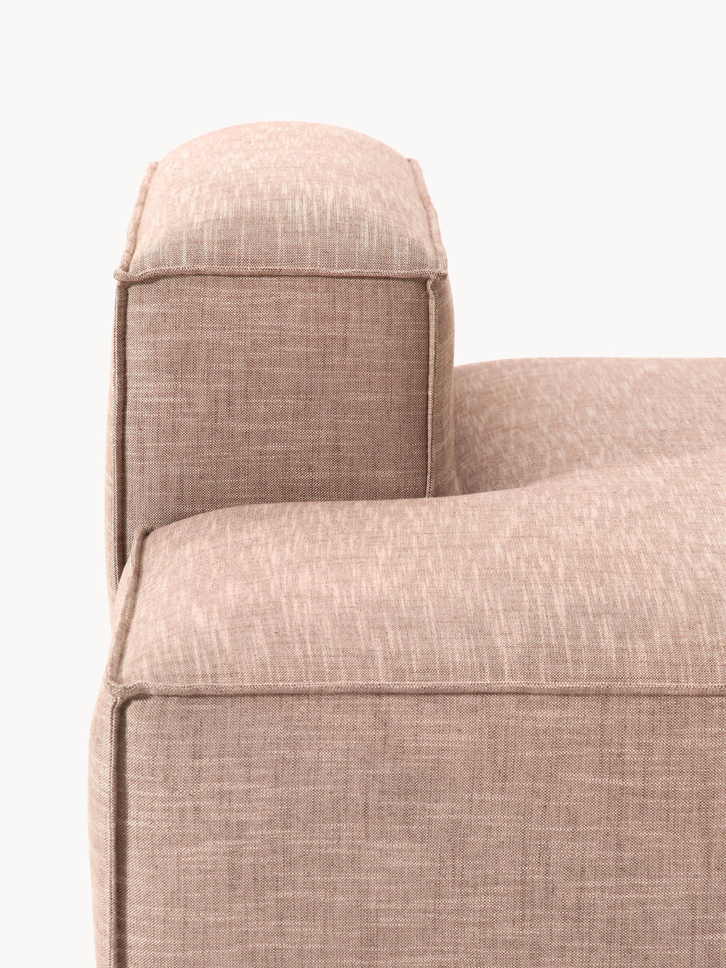 Lennon Linen Blend Chaise Module