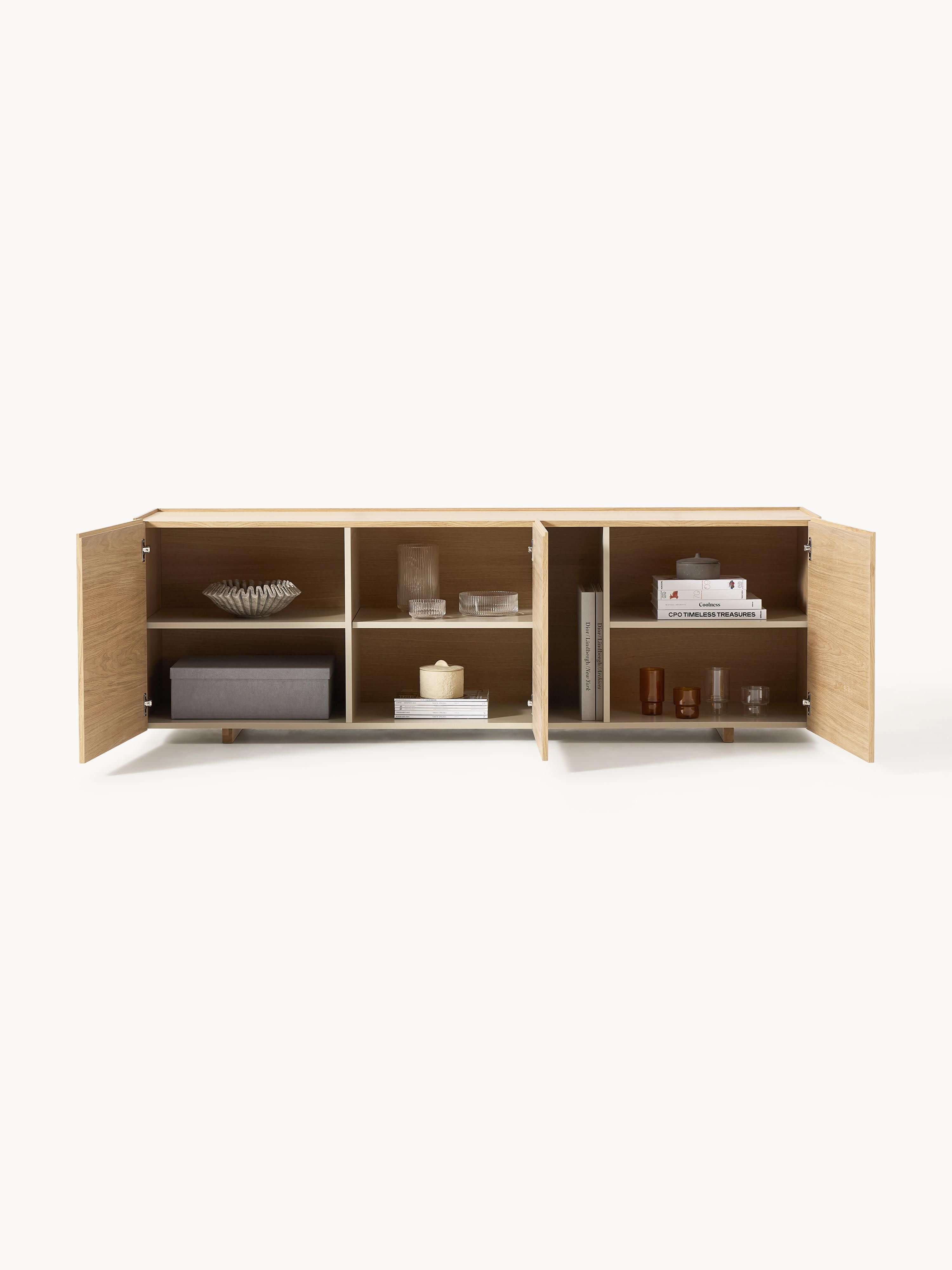 Larsen Wooden Sideboard, W 200 cm