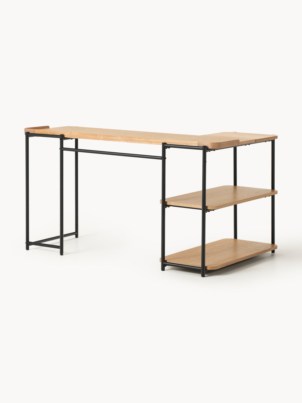 Renee Wooden Corner Desk