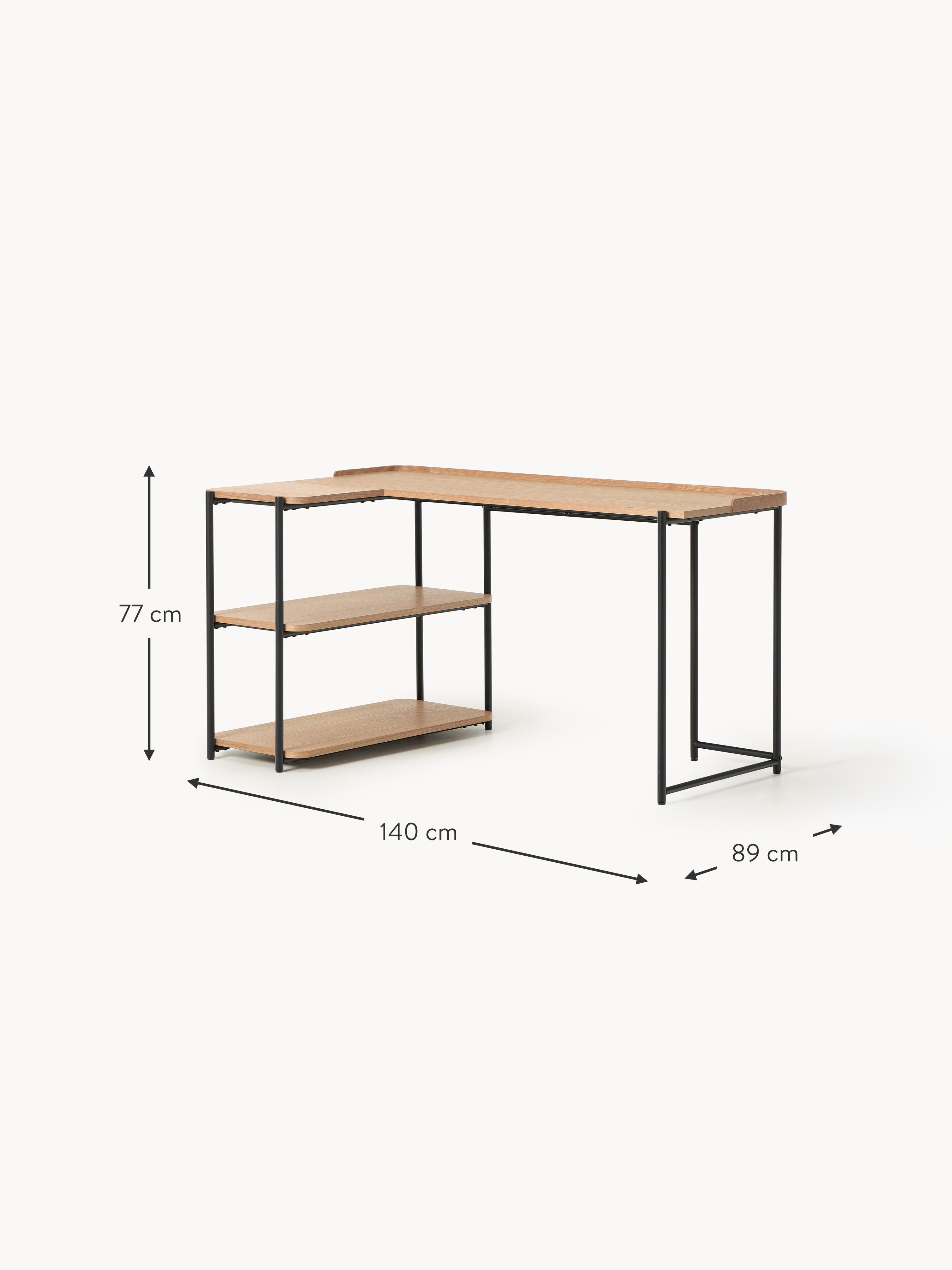 Renee Wooden Corner Desk