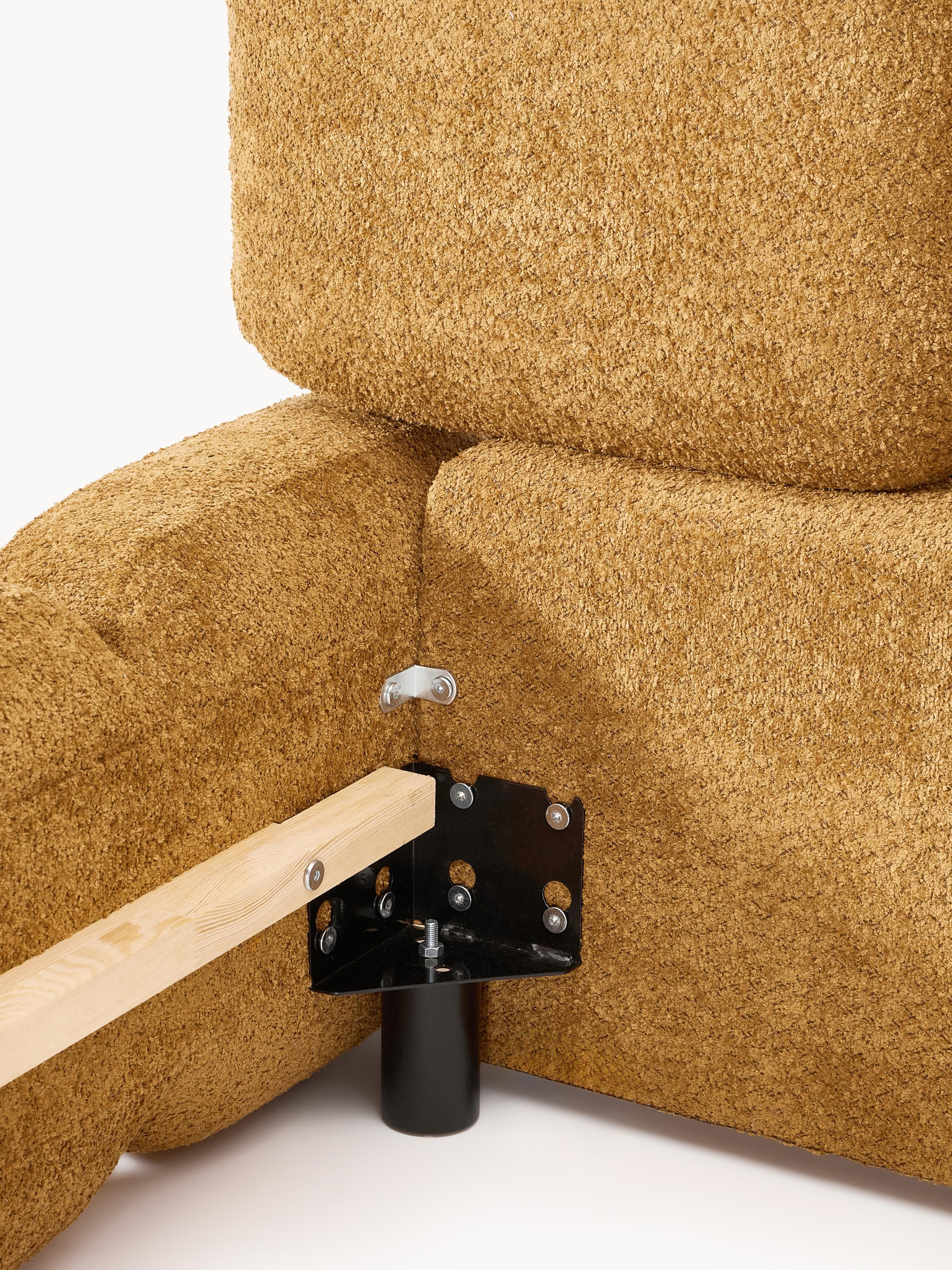 Tayla Upholstered Teddy Bouclé Bed