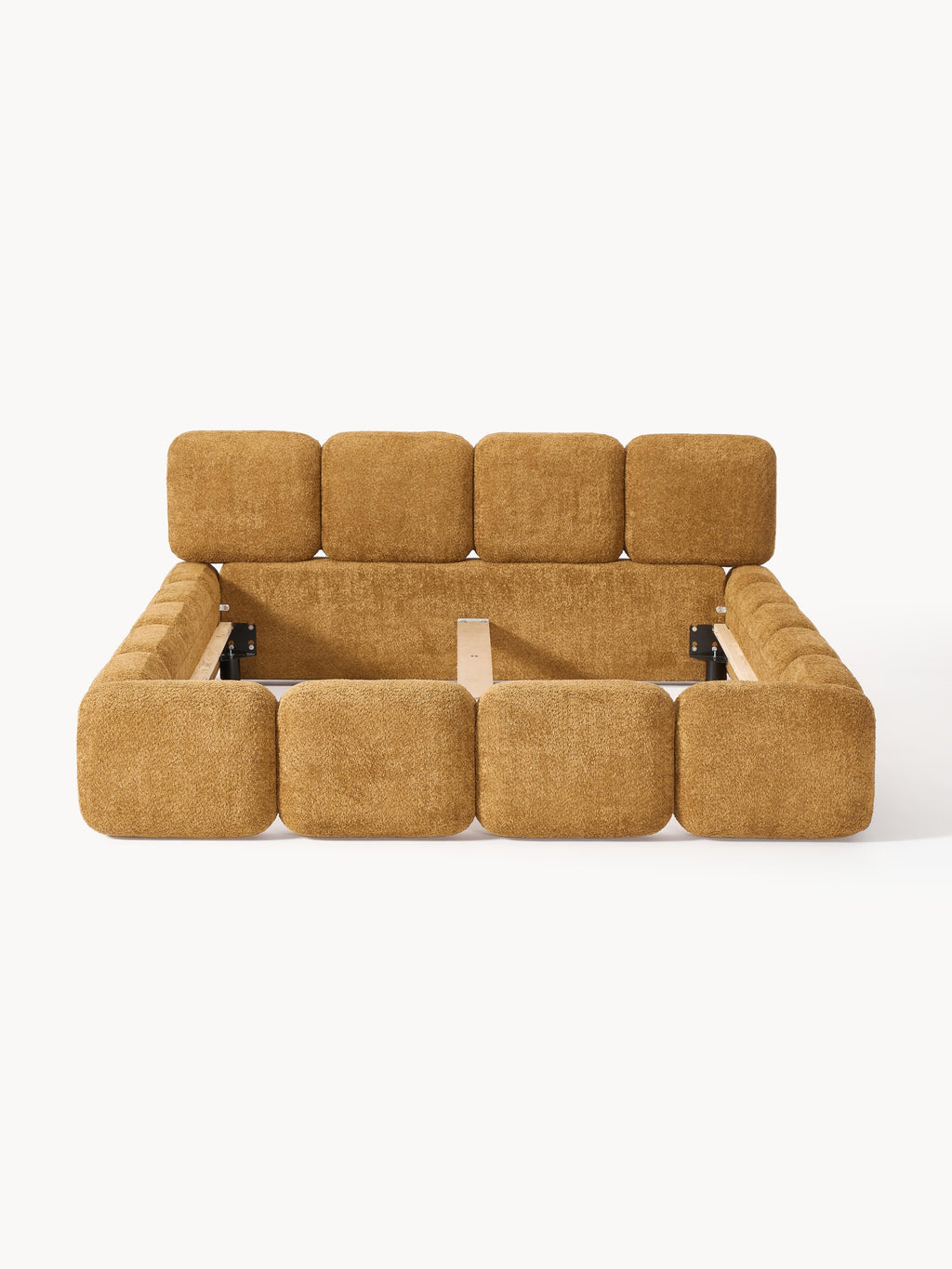 Tayla Upholstered Teddy Bouclé Bed