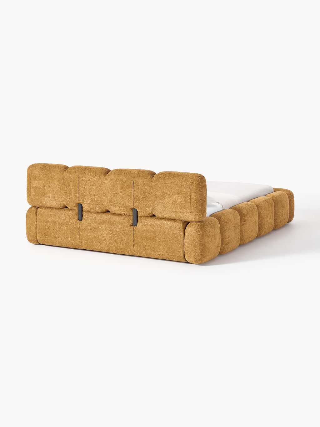 Tayla Upholstered Teddy Bouclé Bed