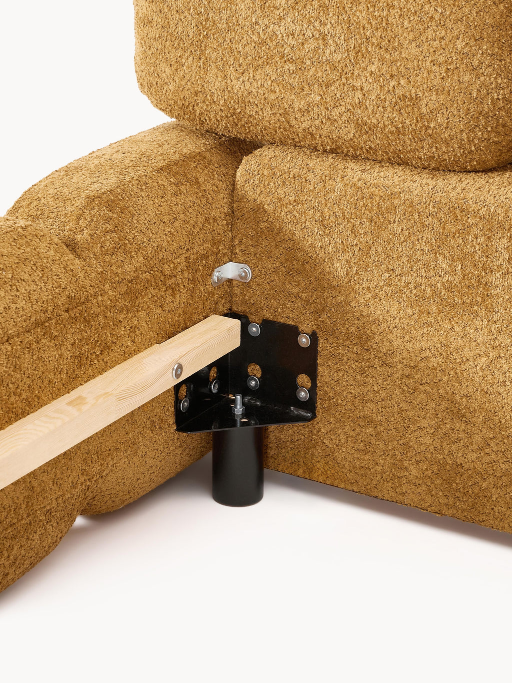 Tayla Upholstered Teddy Bouclé Bed