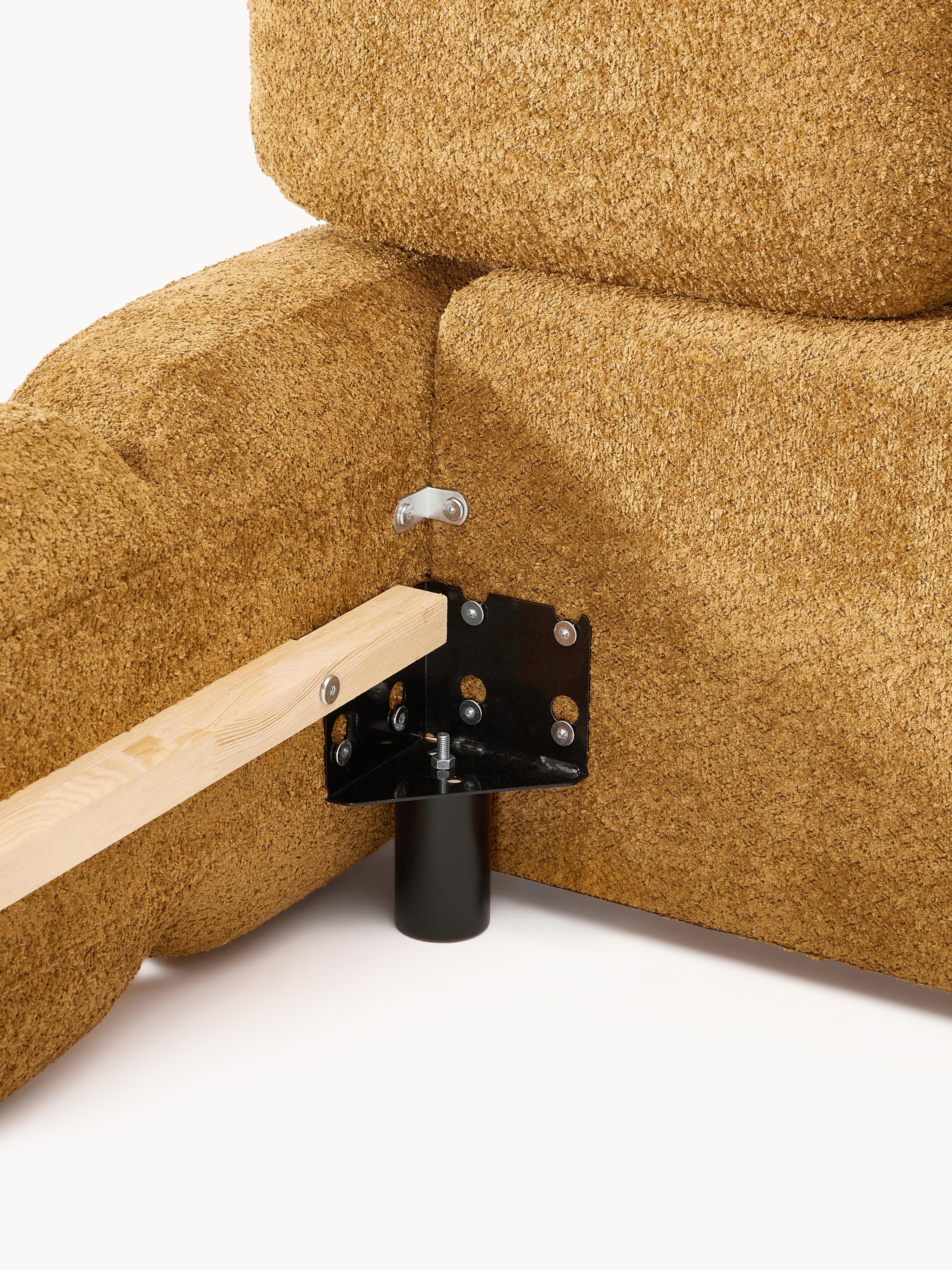 Tayla Upholstered Teddy Bouclé Bed