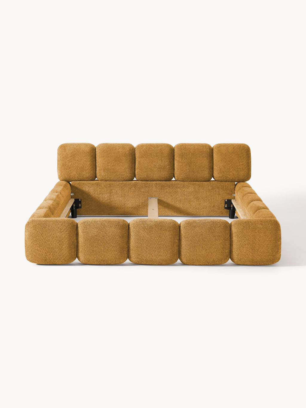 Tayla Upholstered Teddy Bouclé Bed