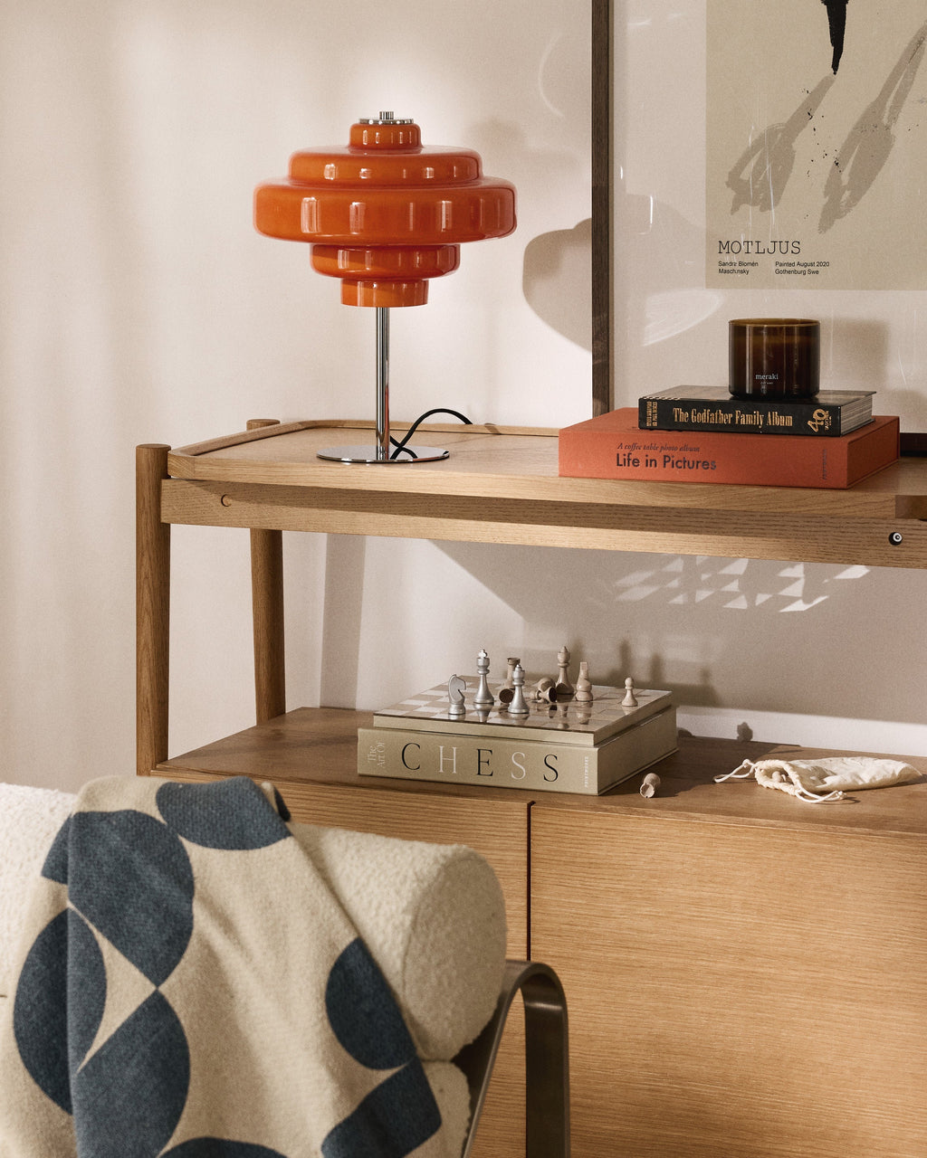 Millie Glass Table Lamp