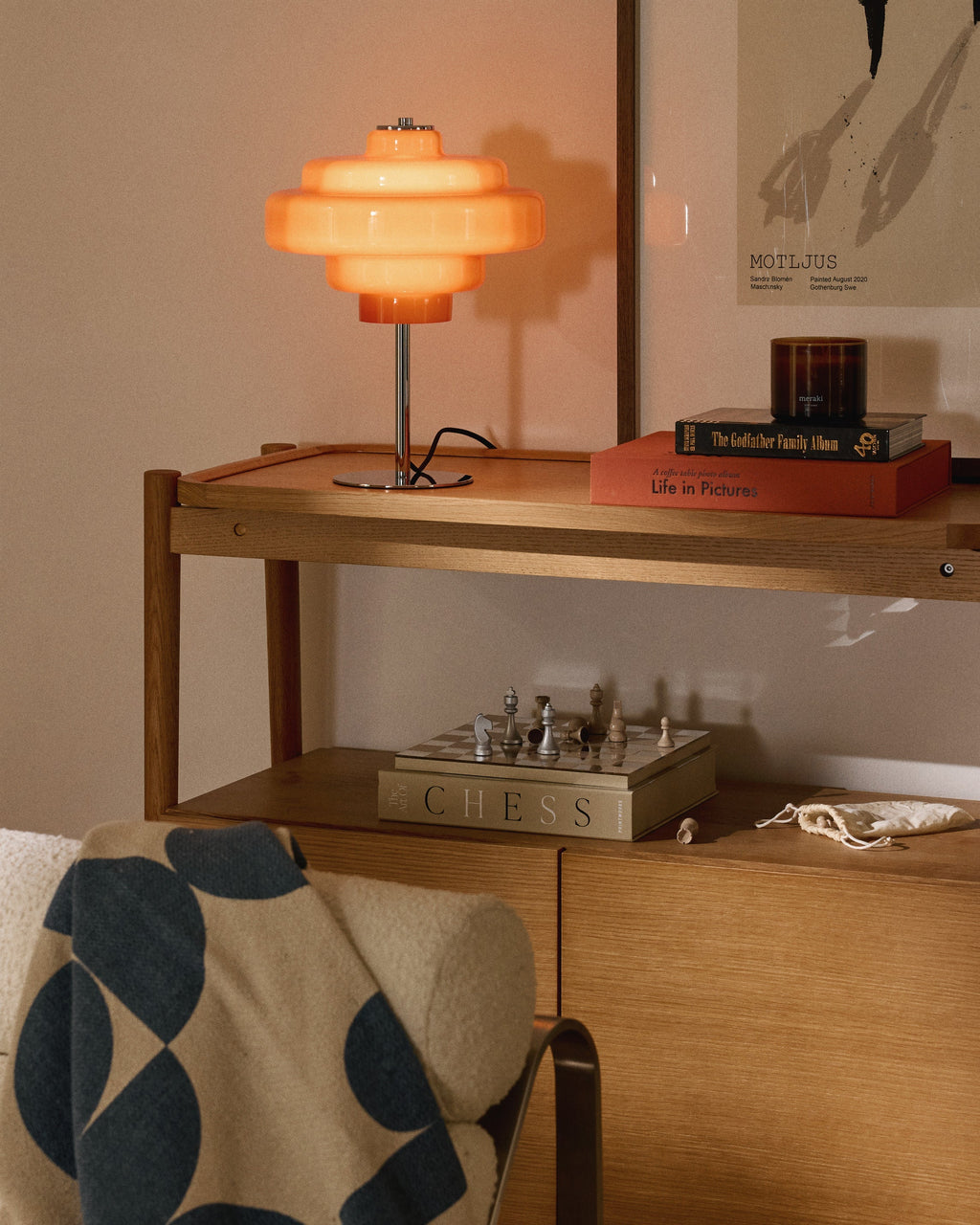 Millie Glass Table Lamp