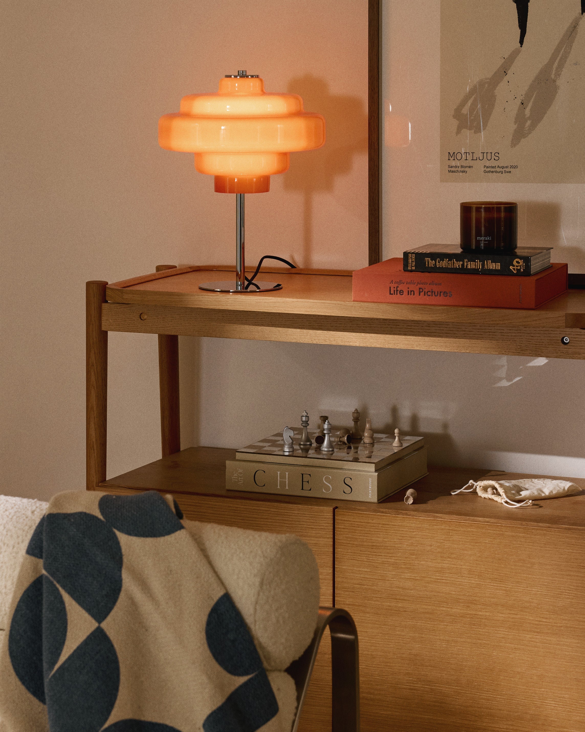Millie Glass Table Lamp