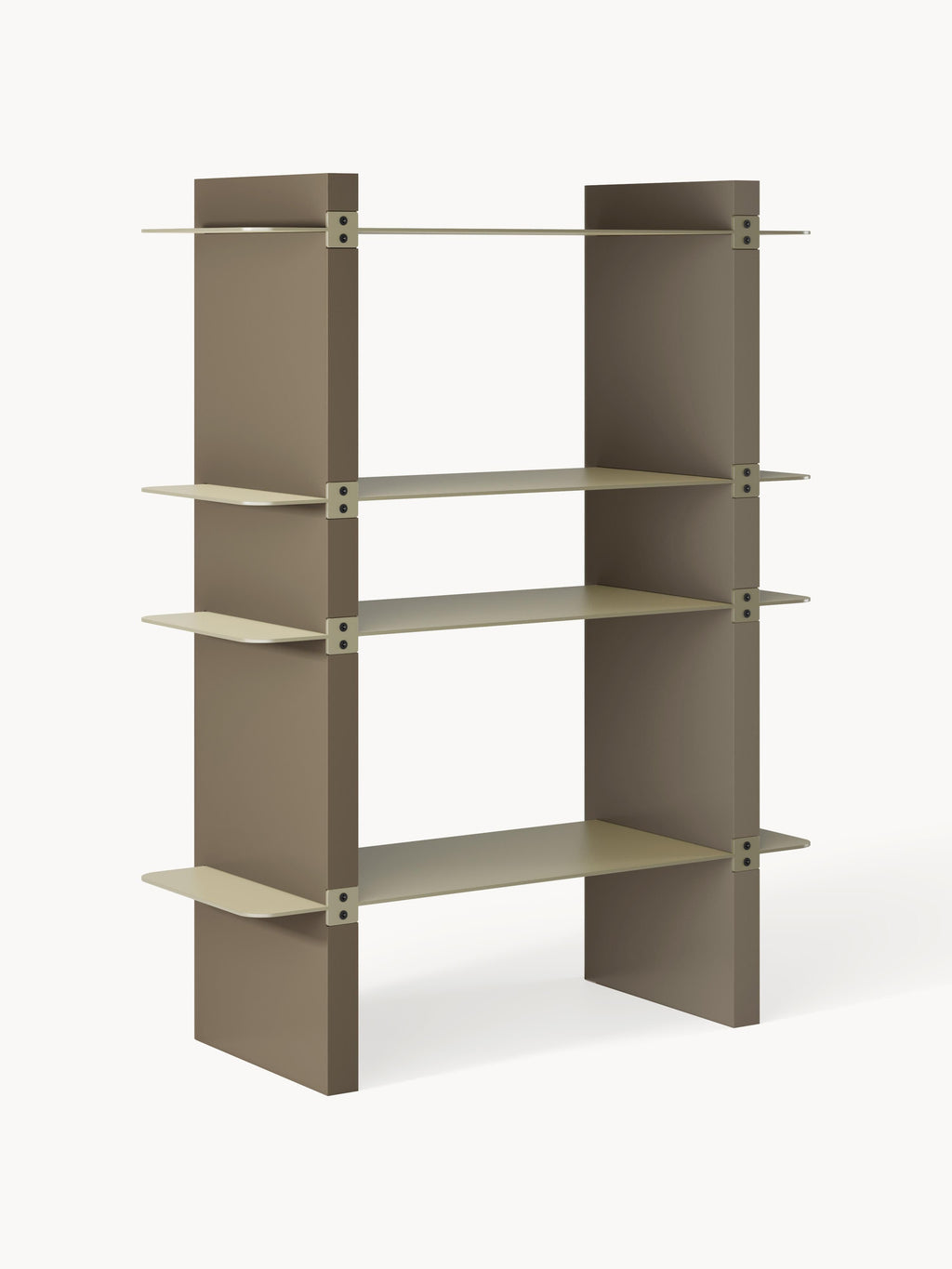 Rami Shelving Unit with Metal Elements