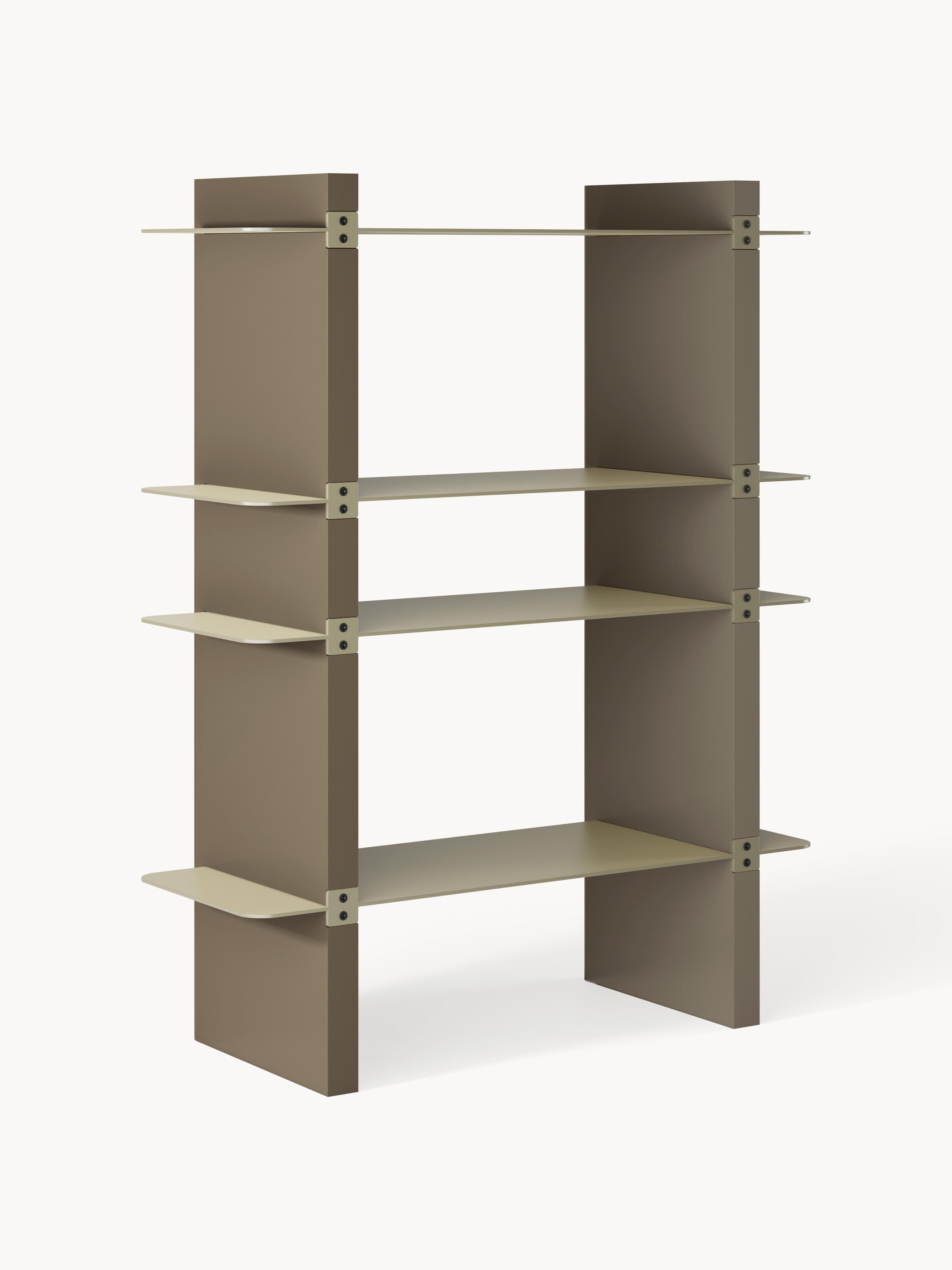 Rami Shelving Unit with Metal Elements