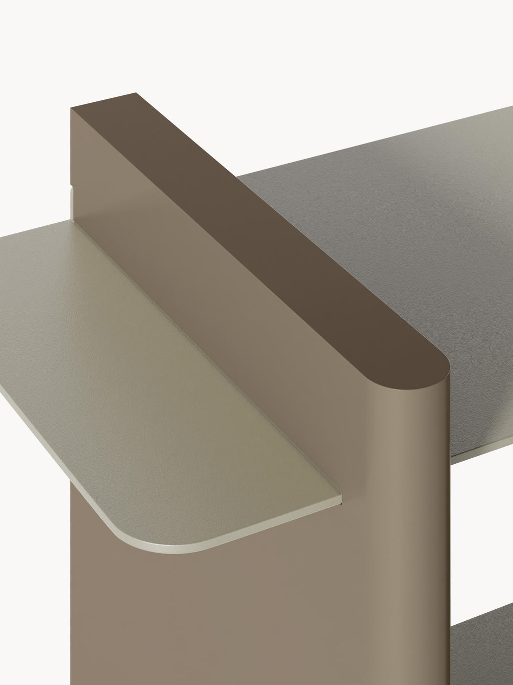 Rami Shelving Unit with Metal Elements