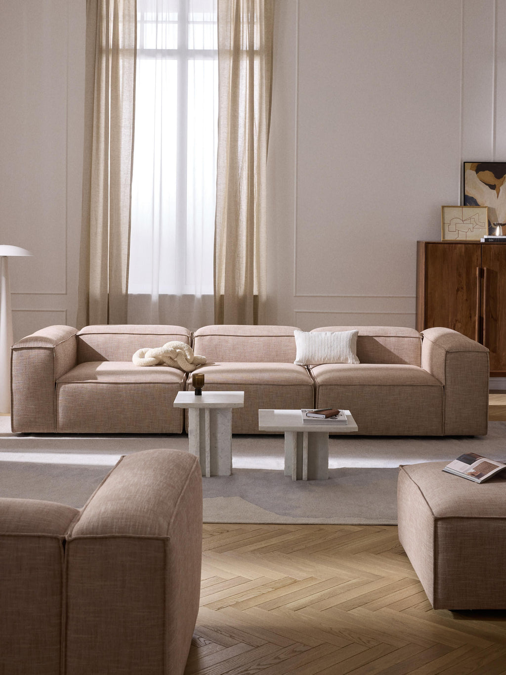 Lennon Linen Blend Centre Module