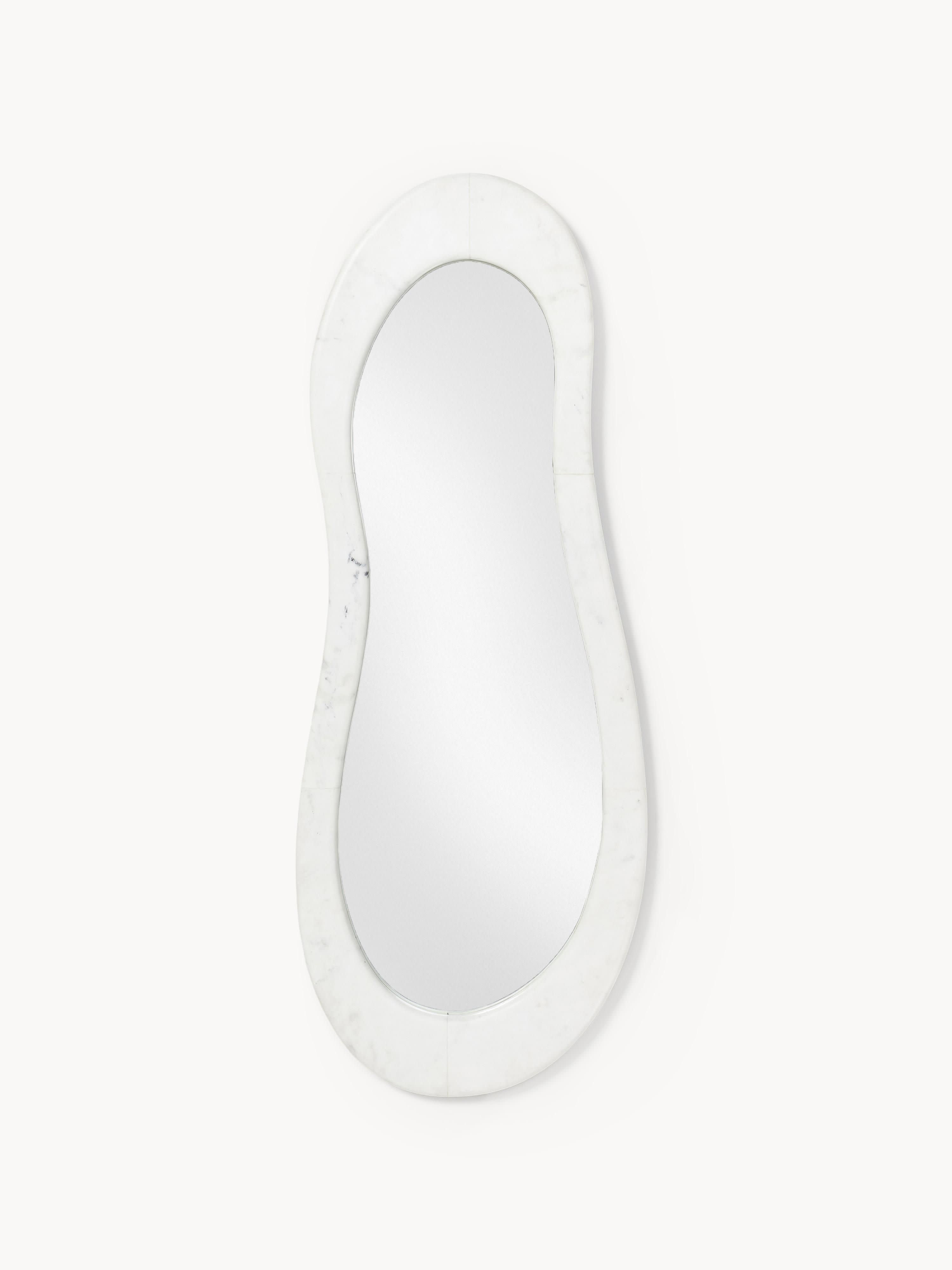 Gallery image 1 - Wall Mirror Meringue with Marble Frame