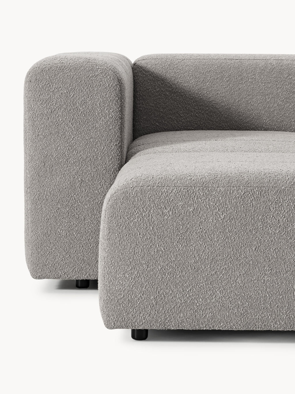 Lena Bouclé Modular Sofa (4-seater)