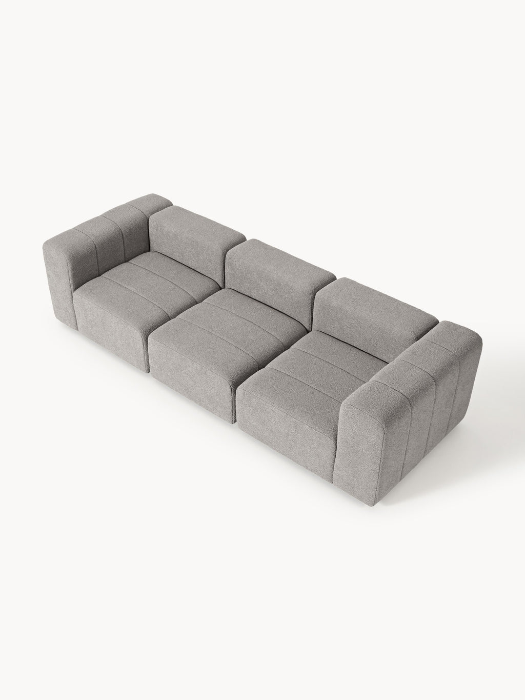 Lena Bouclé Modular Sofa (4-seater)