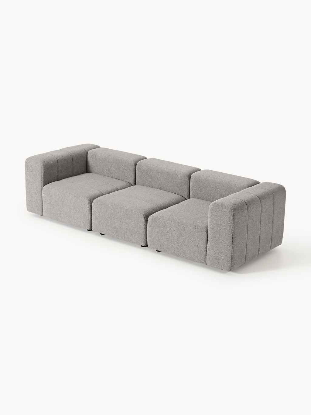 Lena Bouclé Modular Sofa (4-seater)