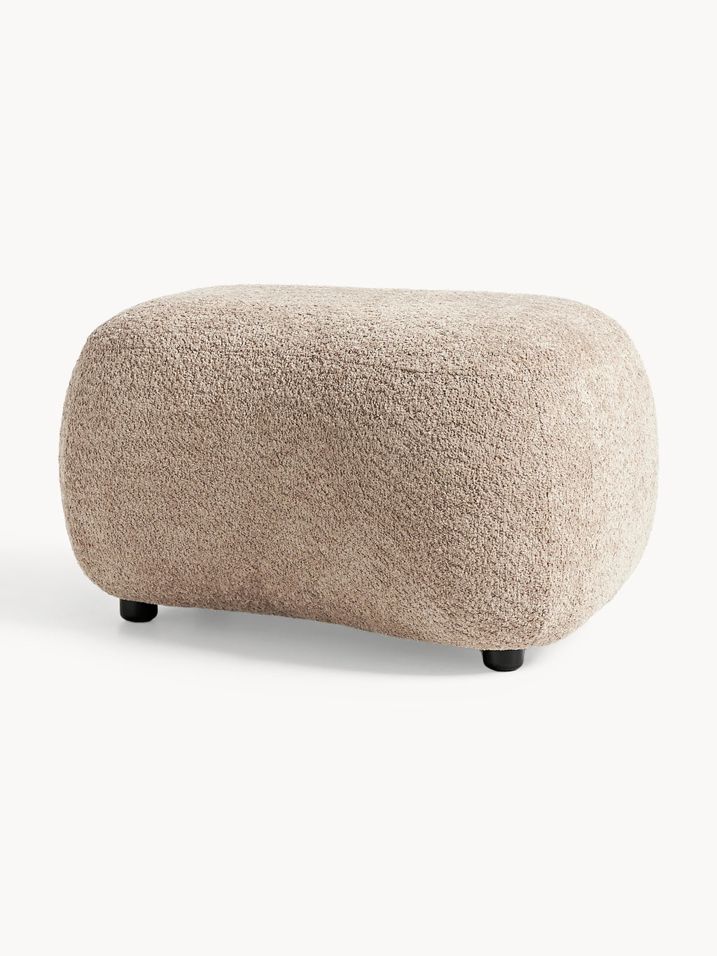Gallery image 1 - Teddy-Bouclé Ottoman Alba