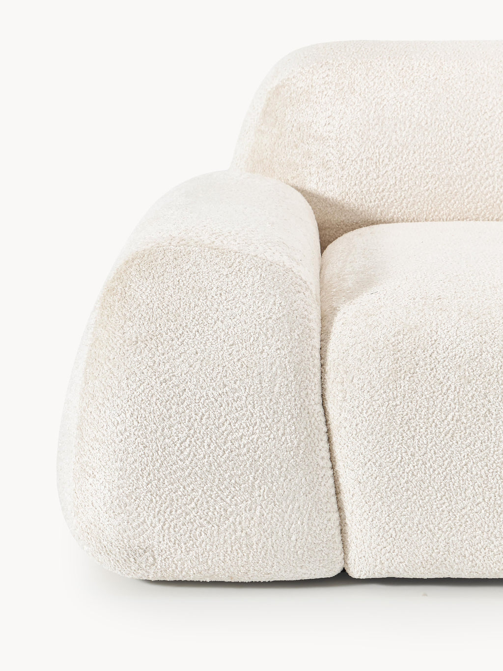 Wolke Modular Teddy Bouclé Corner Sofa (4-seater)