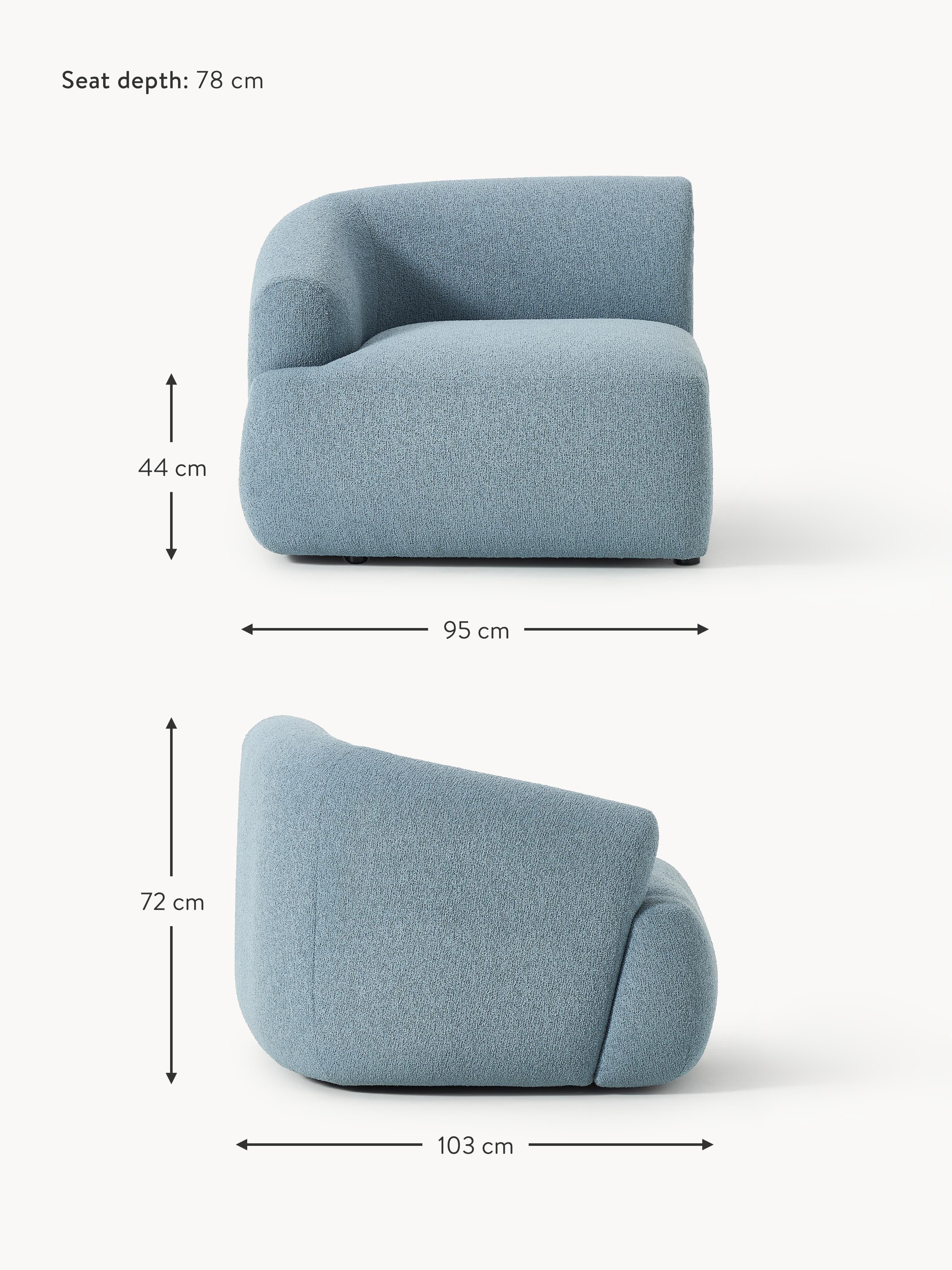 Sofia Bouclé Corner Module