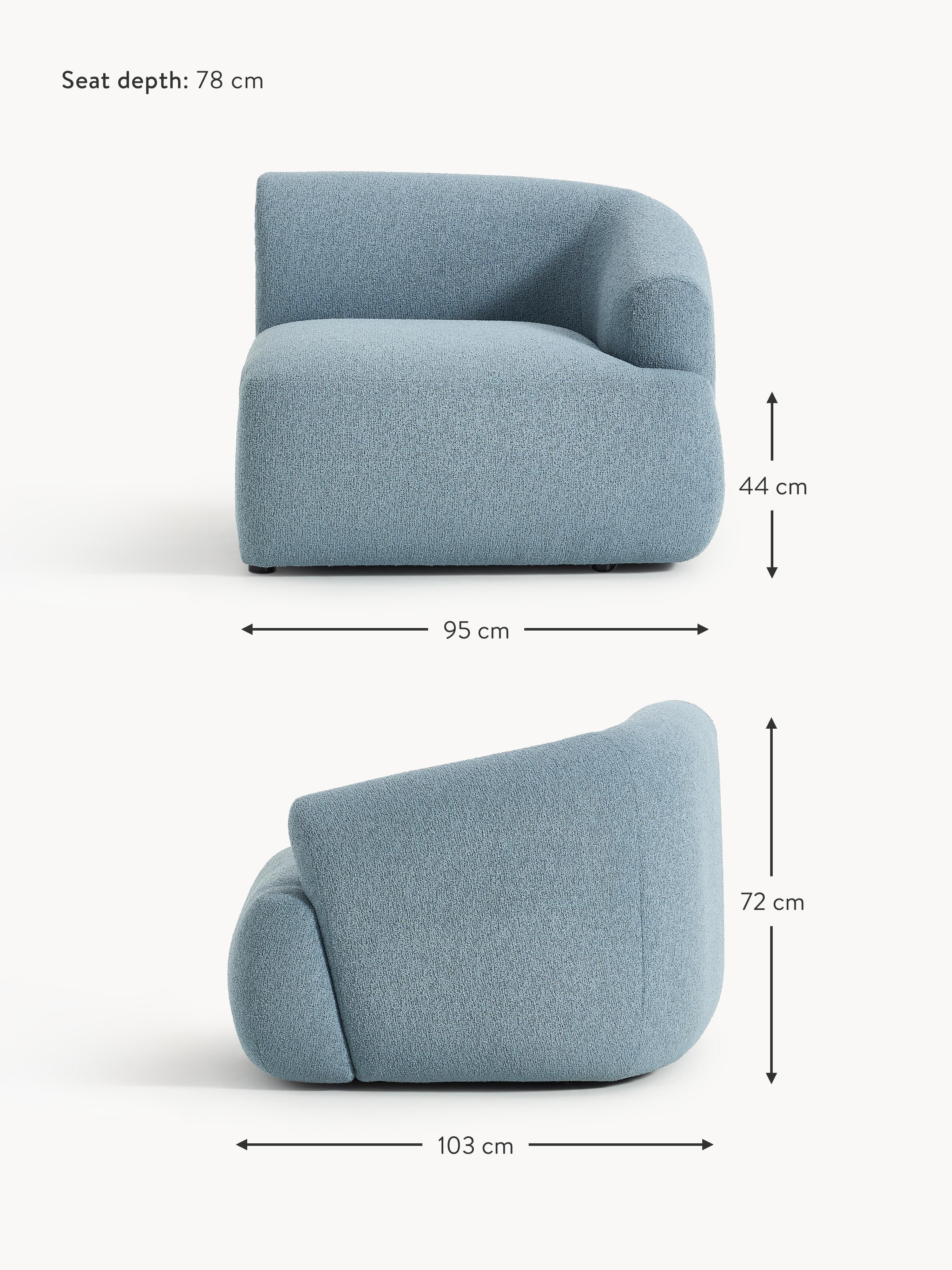 Sofia Bouclé Corner Module