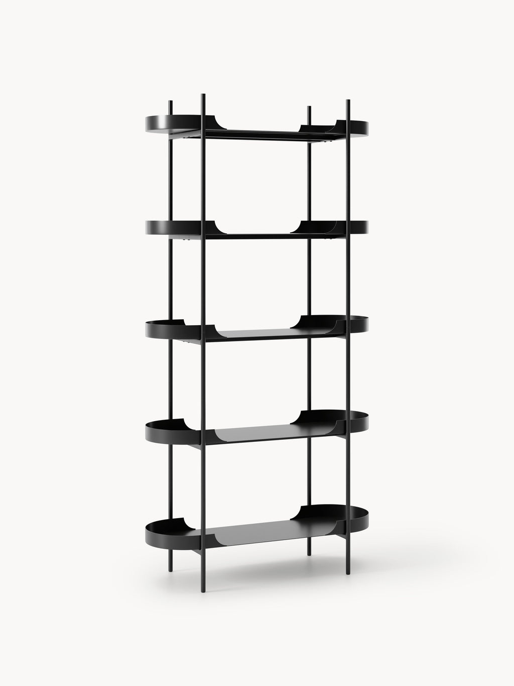 Gallery image 1 - Tall Metal Shelving Unit Taru