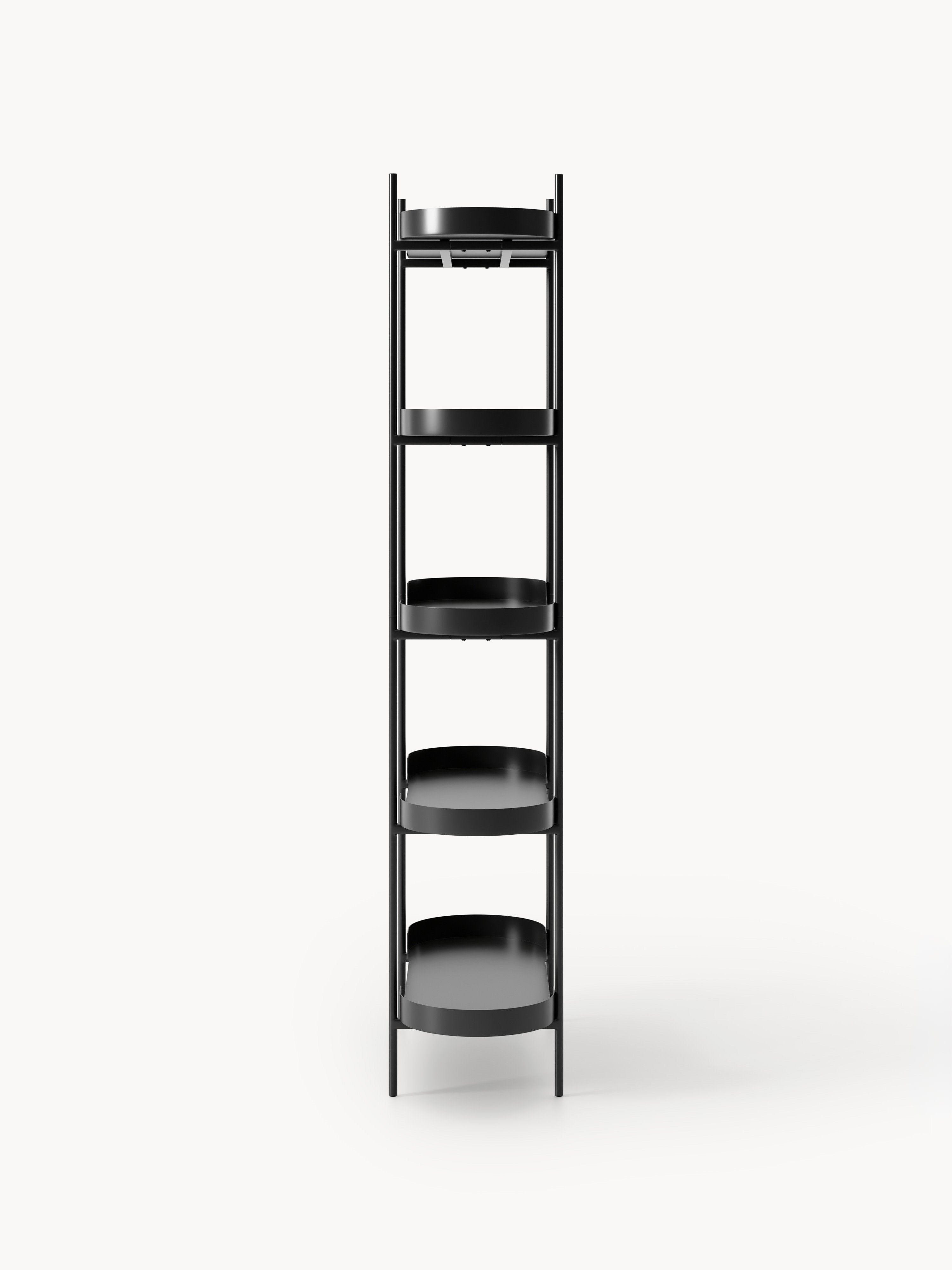 Taru Tall Metal Shelving Unit