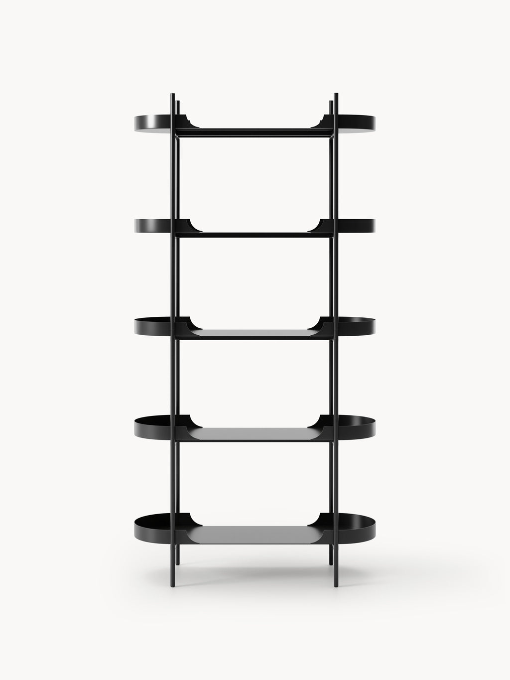 Taru Tall Metal Shelving Unit