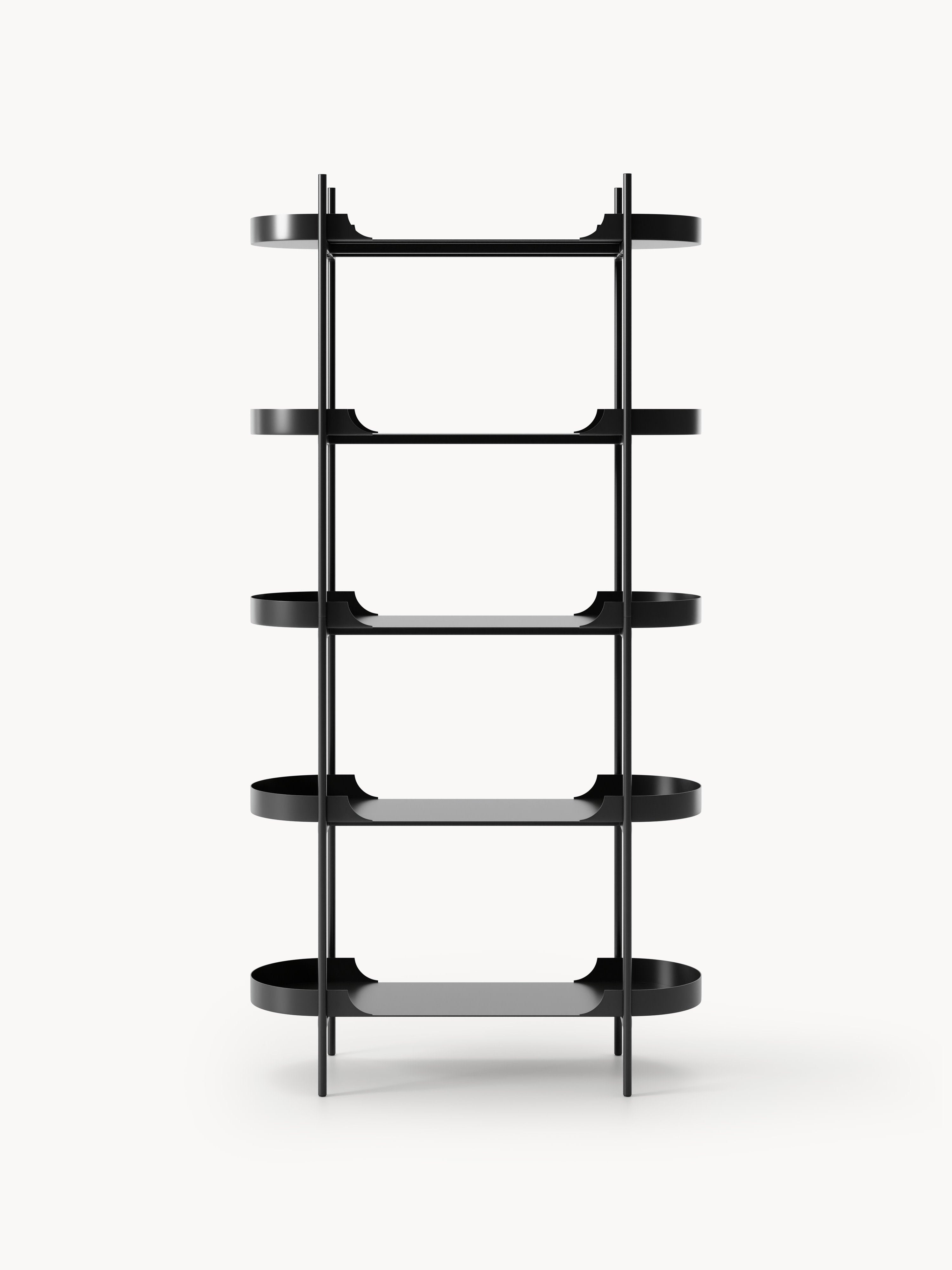 Taru Tall Metal Shelving Unit